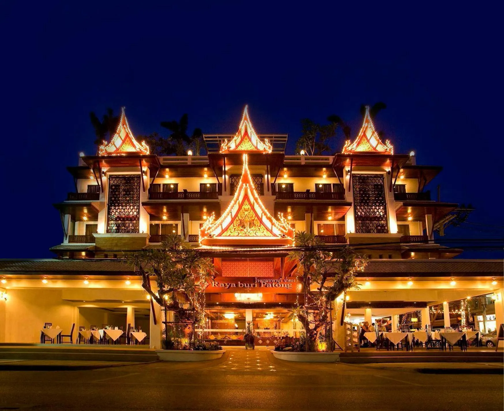 Property building in Rayaburi Hotel, Patong