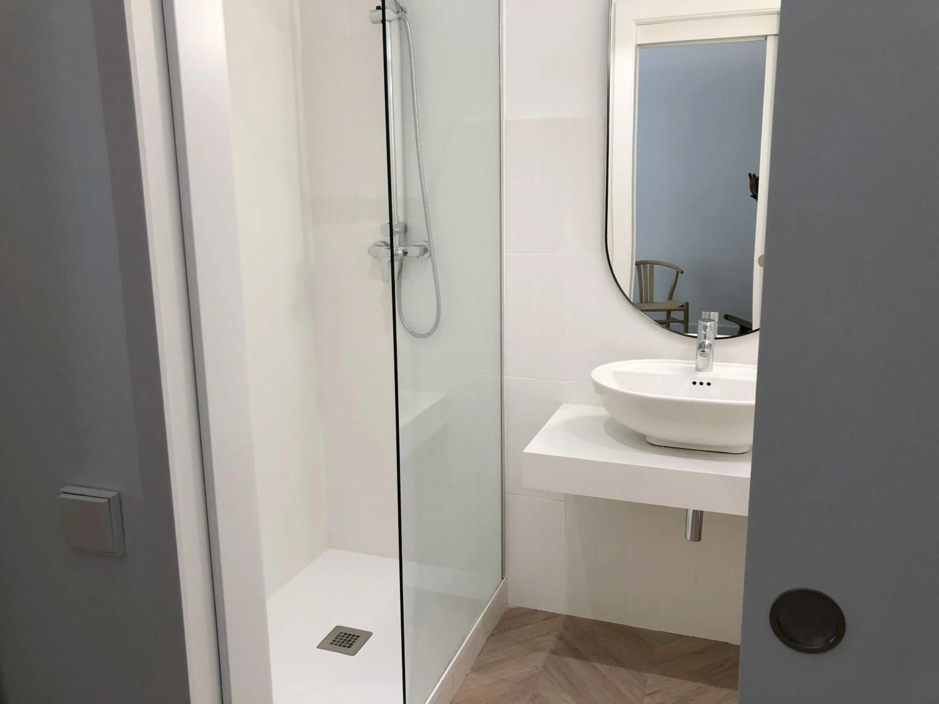 Bathroom in The MO House