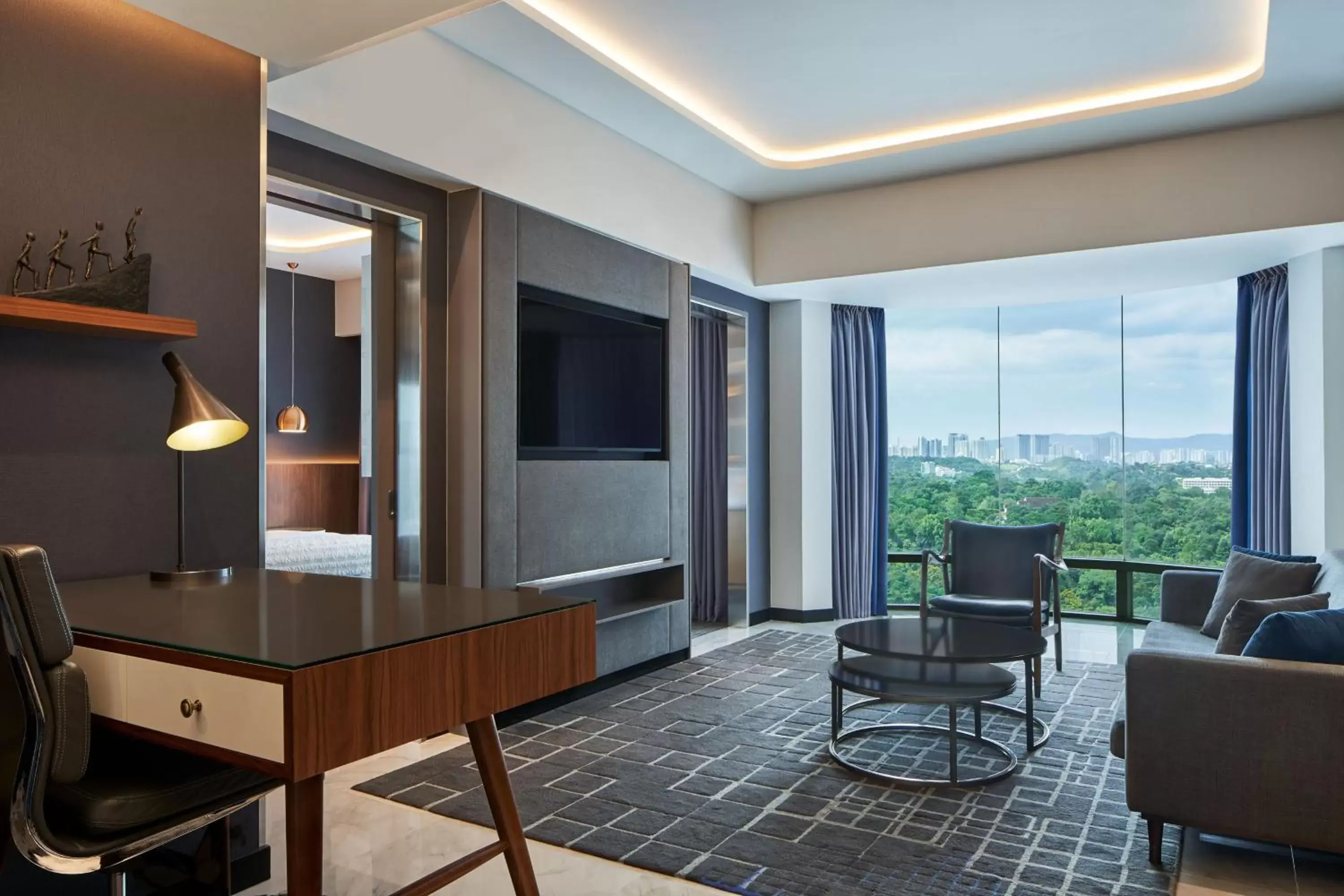 Living room, TV/Entertainment Center in Le Méridien Kuala Lumpur