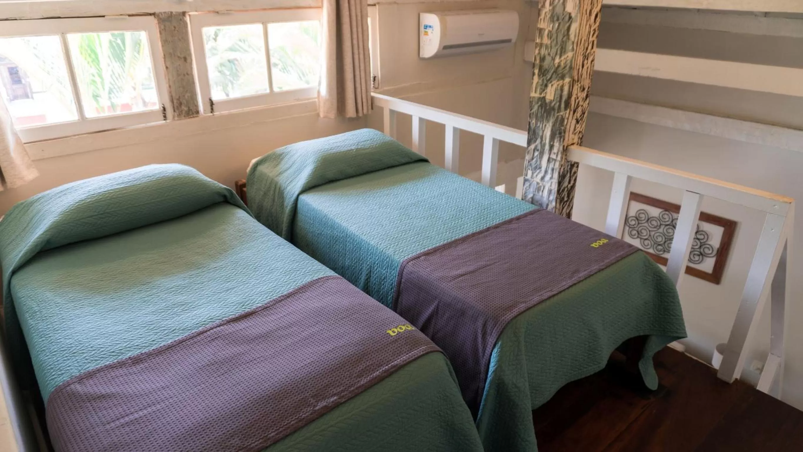 Bed in Pousada Tartaruga