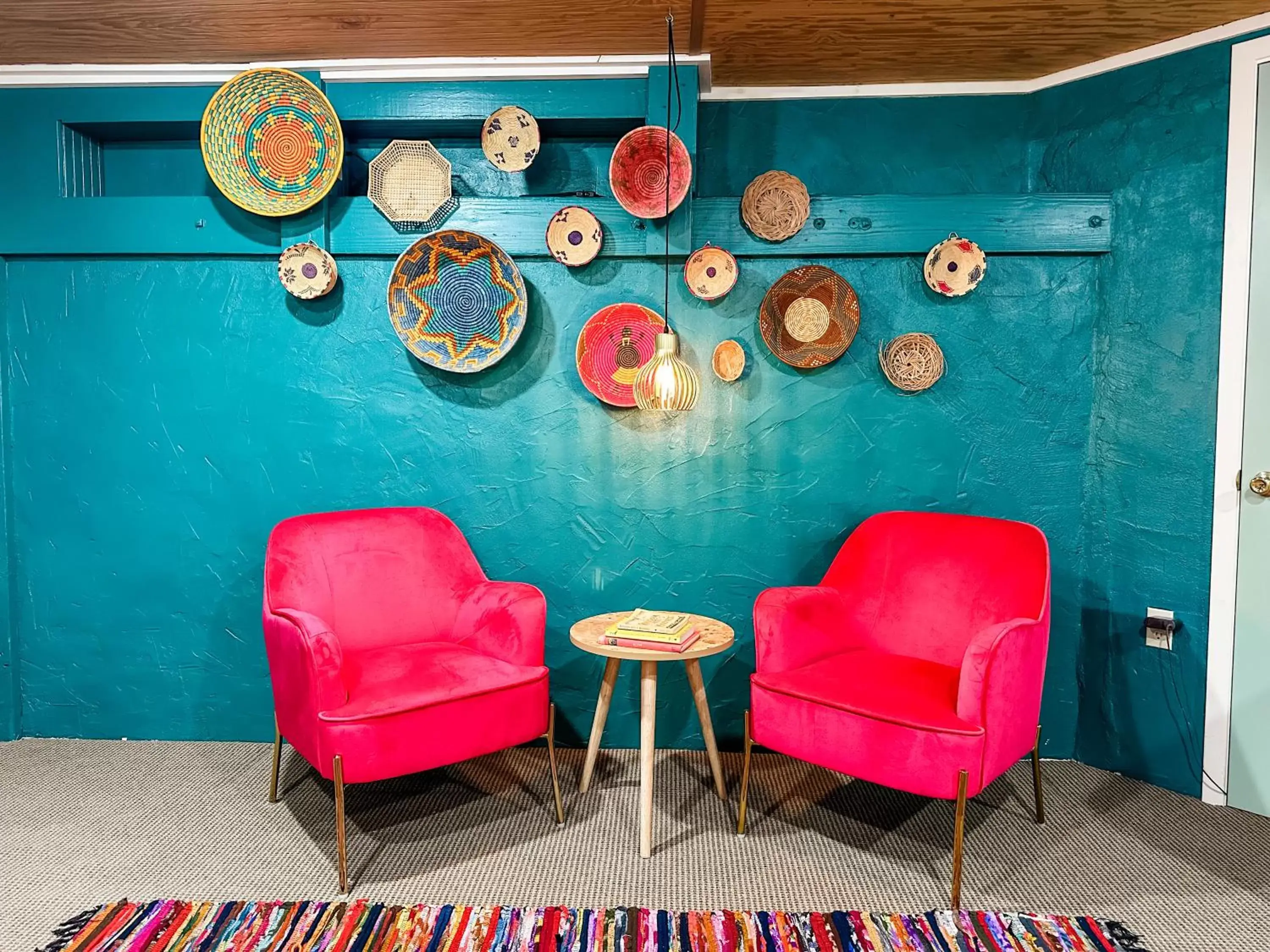 Seating area in Inn at the Art Center