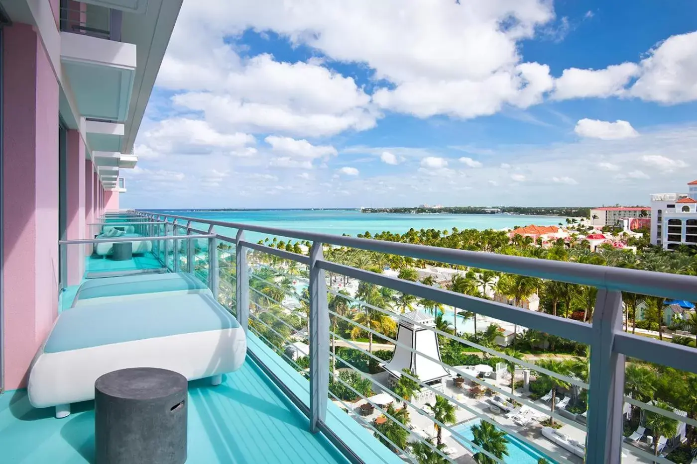 Balcony/Terrace in SLS at Baha Mar