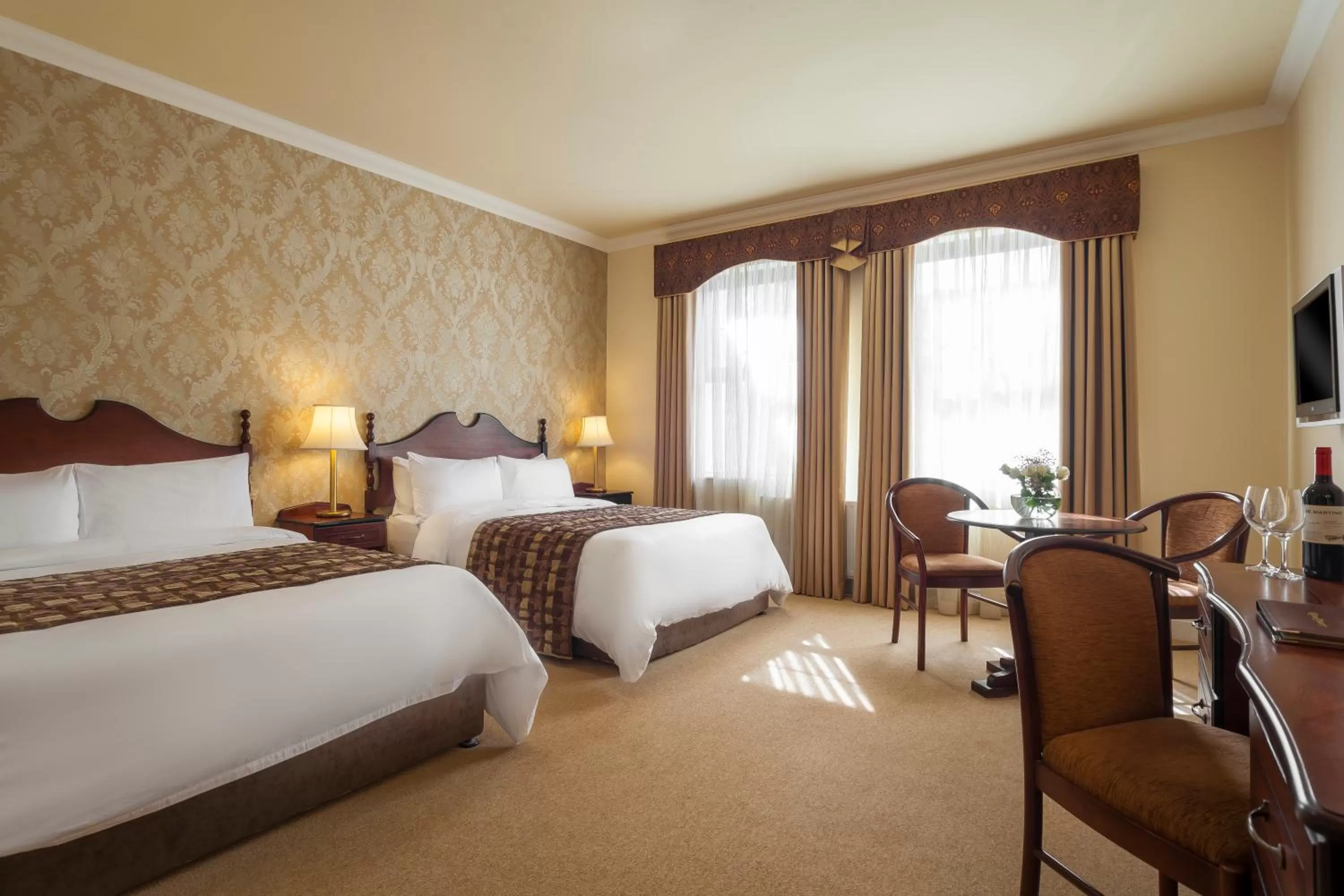 Bed in An Chúirt Hotel, Gweedore, Donegal