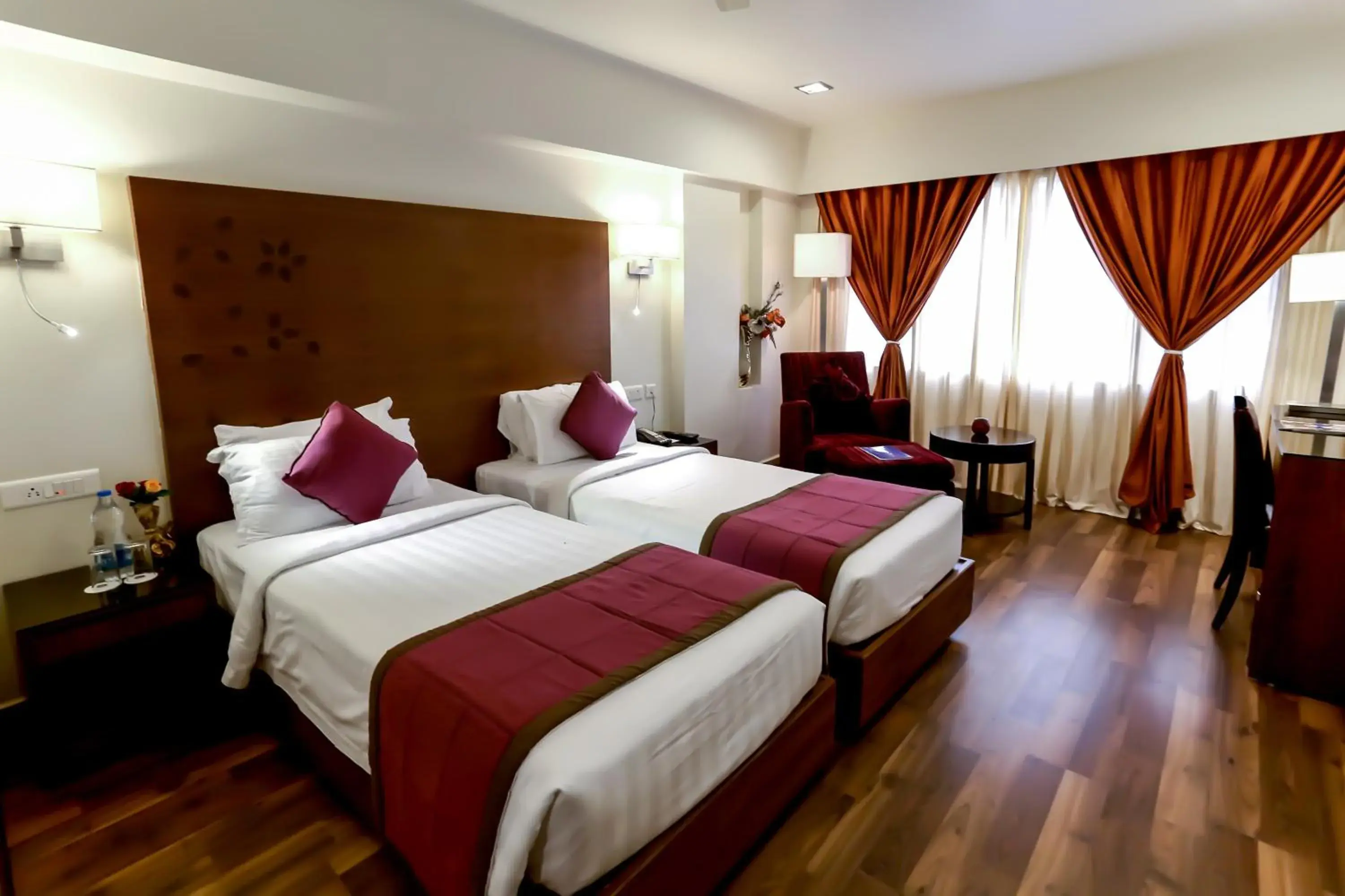 Bed in Best Western Ramachandra