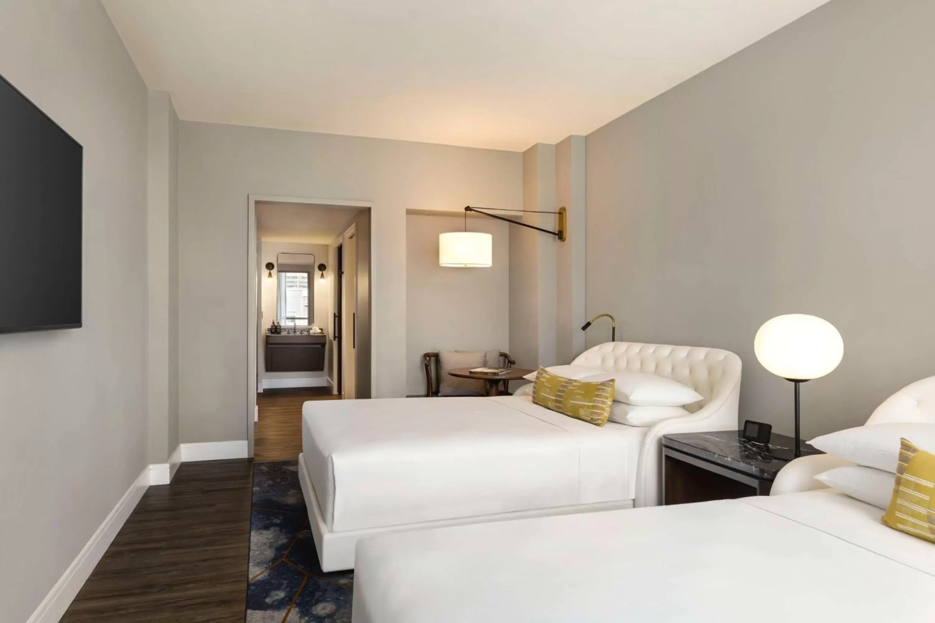 Bedroom, Bed in Canopy by Hilton San Francisco SoMa Bedroom, Bed in Canopy by Hilton San Francisco SoMa