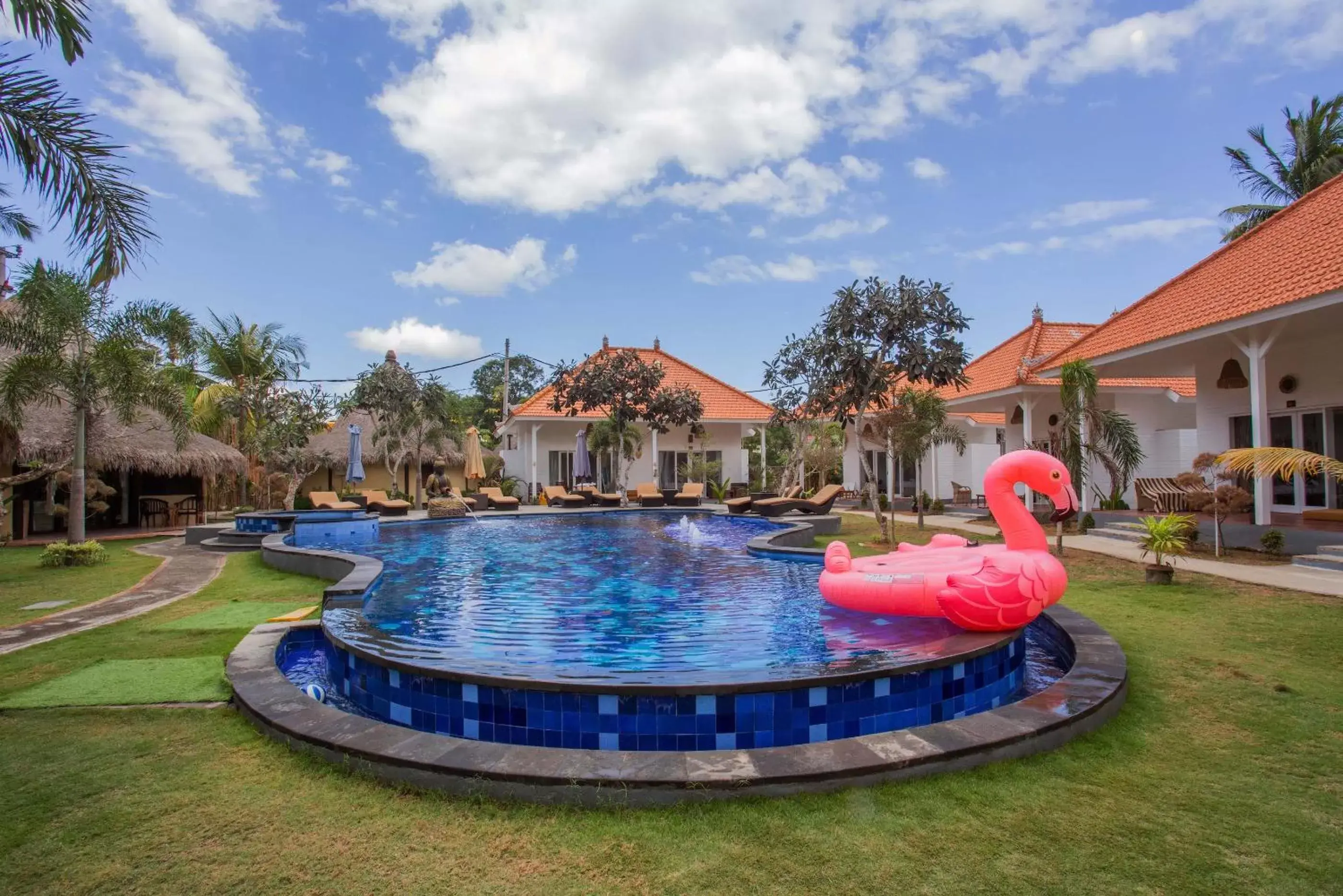 Swimming pool in Sanghyang Bay Villas Swimming pool in Sanghyang Bay Villas