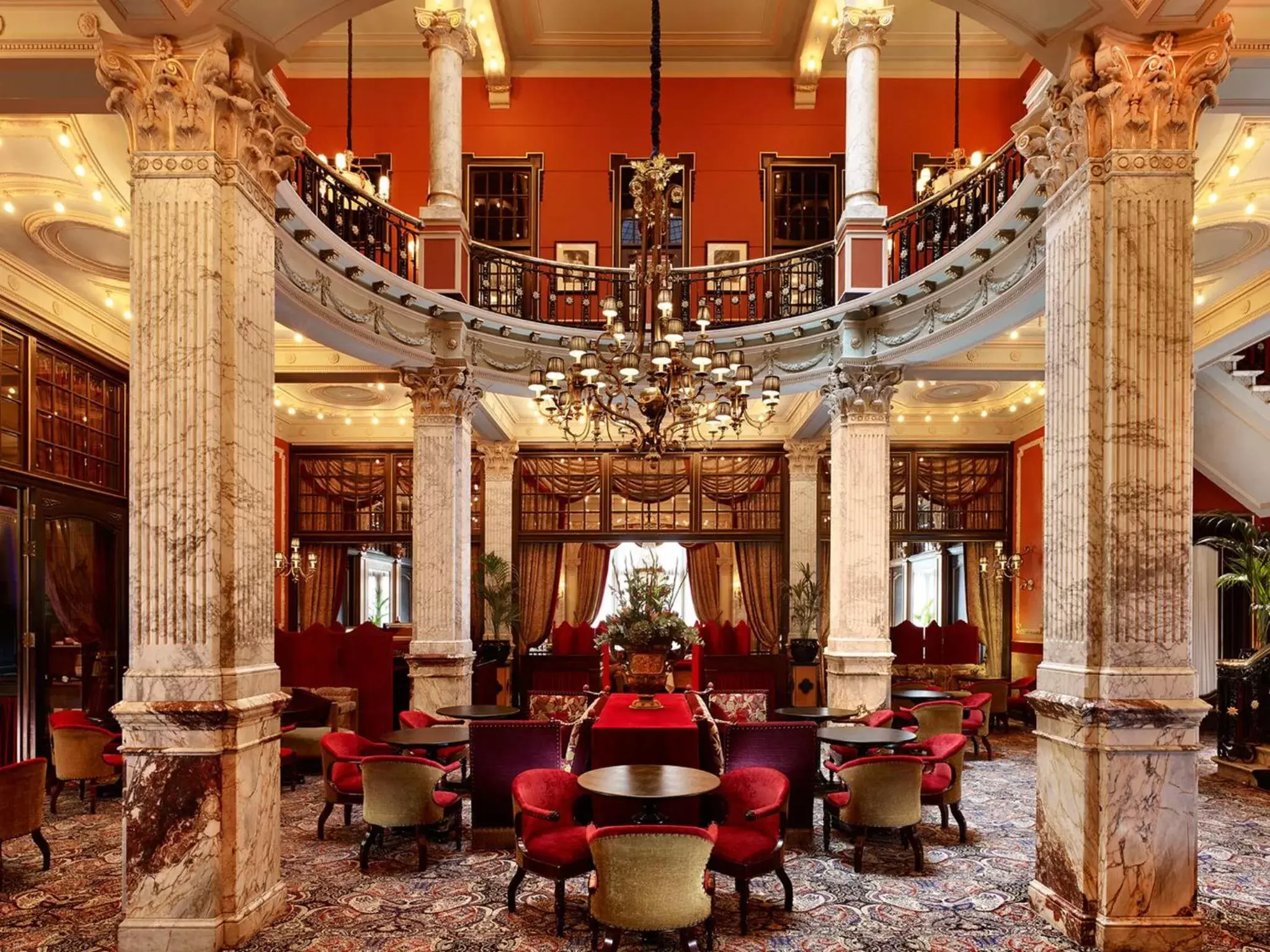 Lounge or bar, Lobby/Reception in Hotel Des Indes The Hague