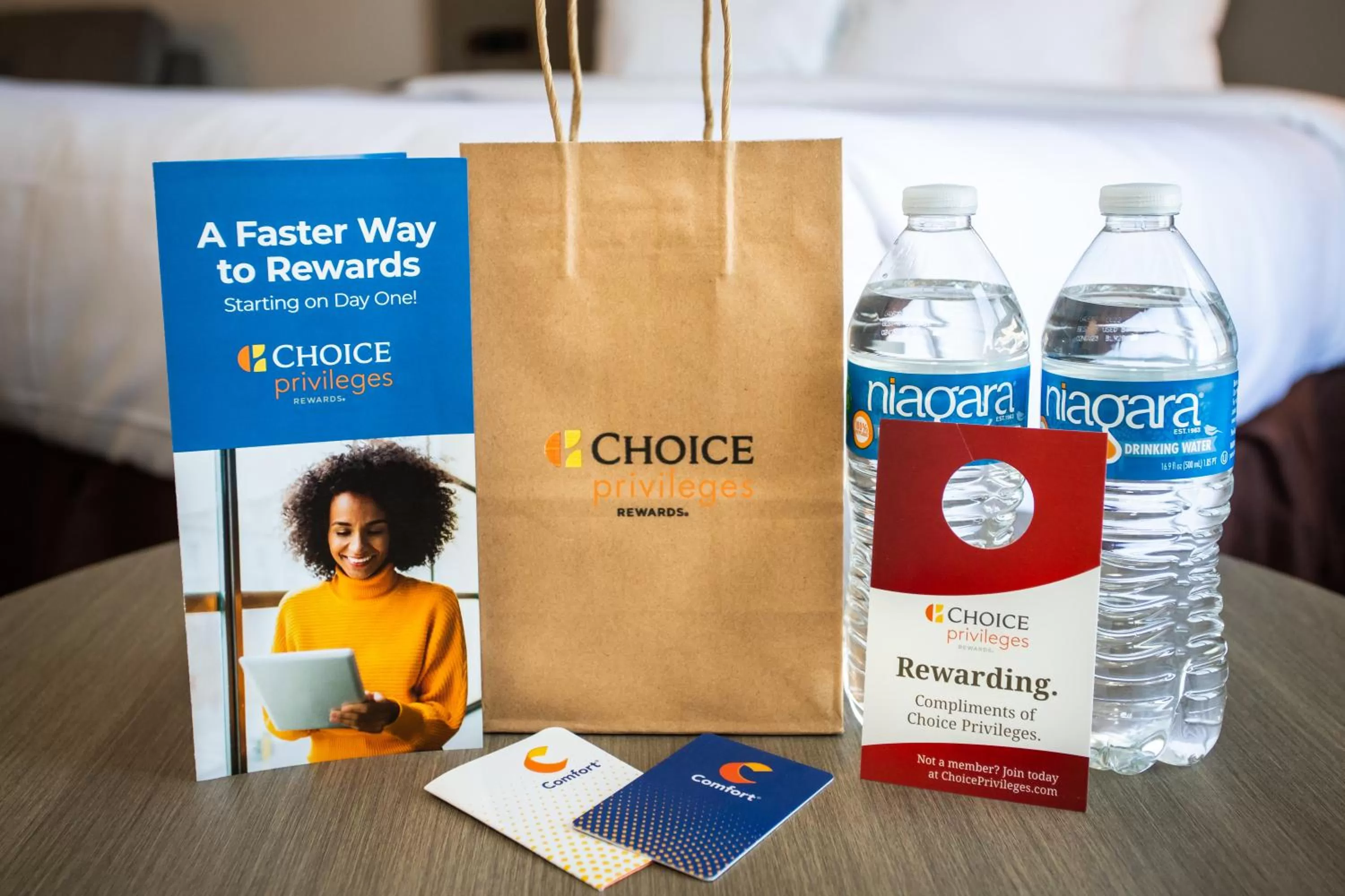 Property logo or sign in Comfort Inn & Suites Buffalo Airport