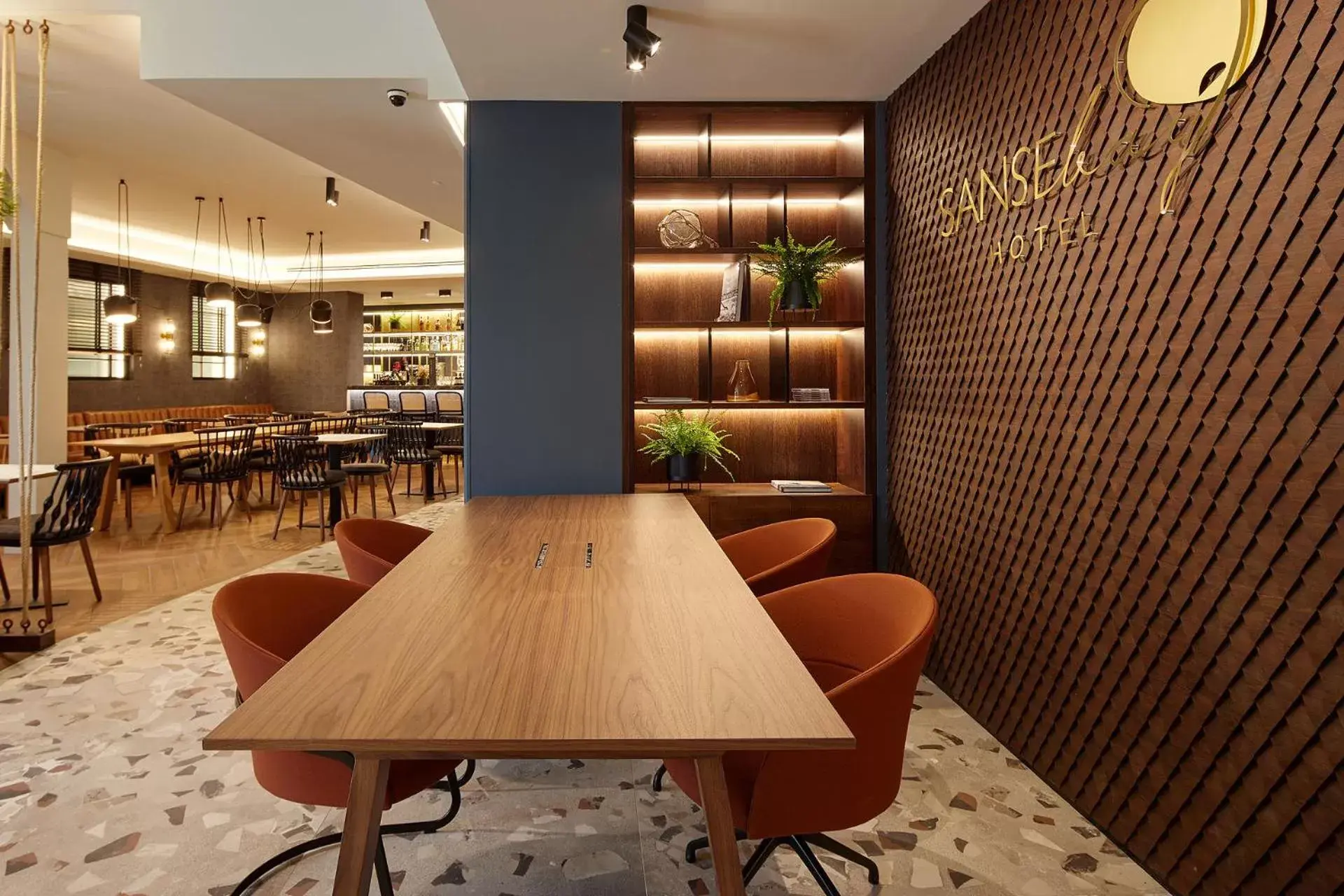 Lobby or reception, Lounge/Bar in Hotel SANSEbay