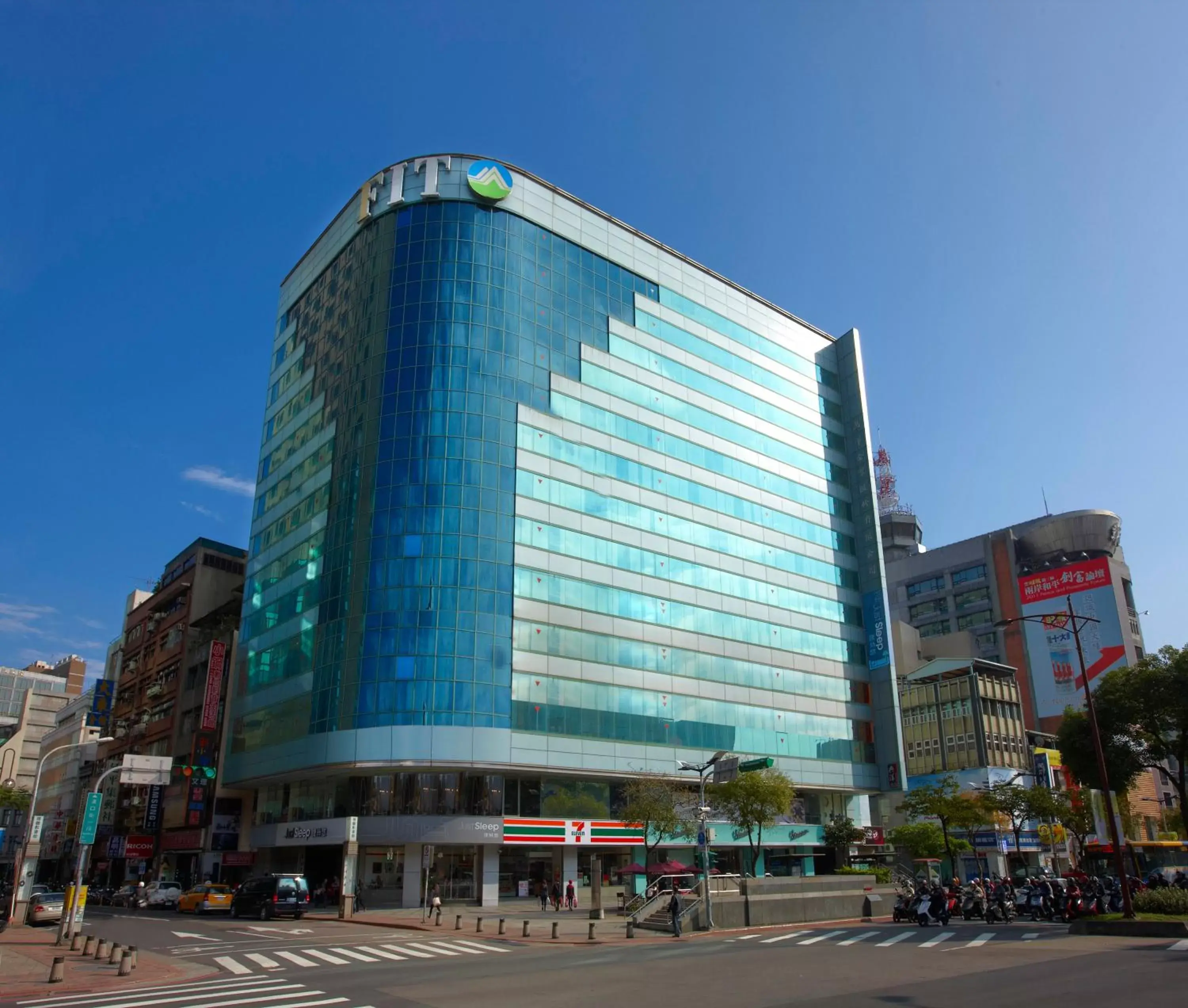 Facade/entrance in Just Sleep - Ximending Facade/entrance in Just Sleep - Ximending