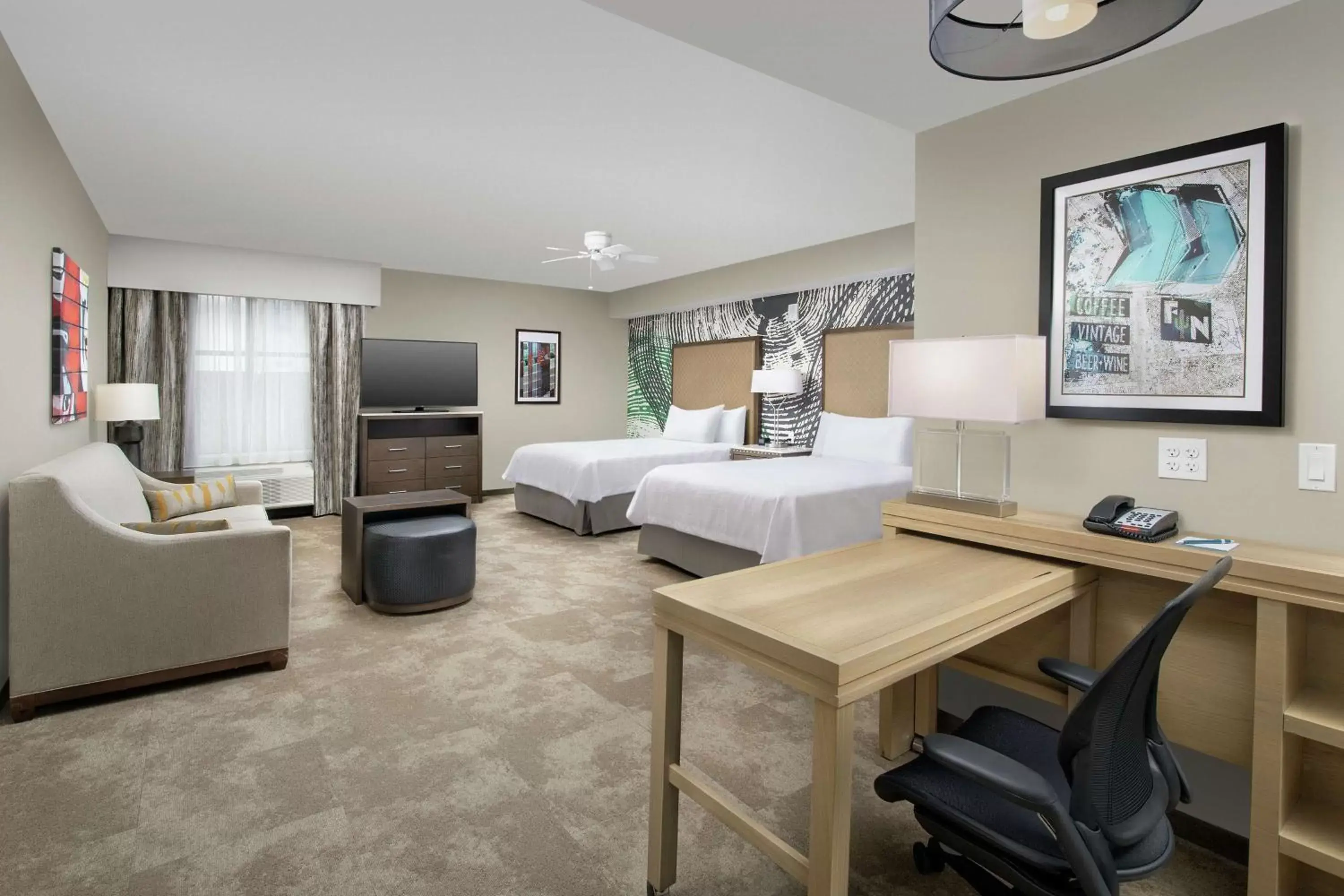 Bedroom, Seating Area in Homewood Suites by Hilton Austin Downtown