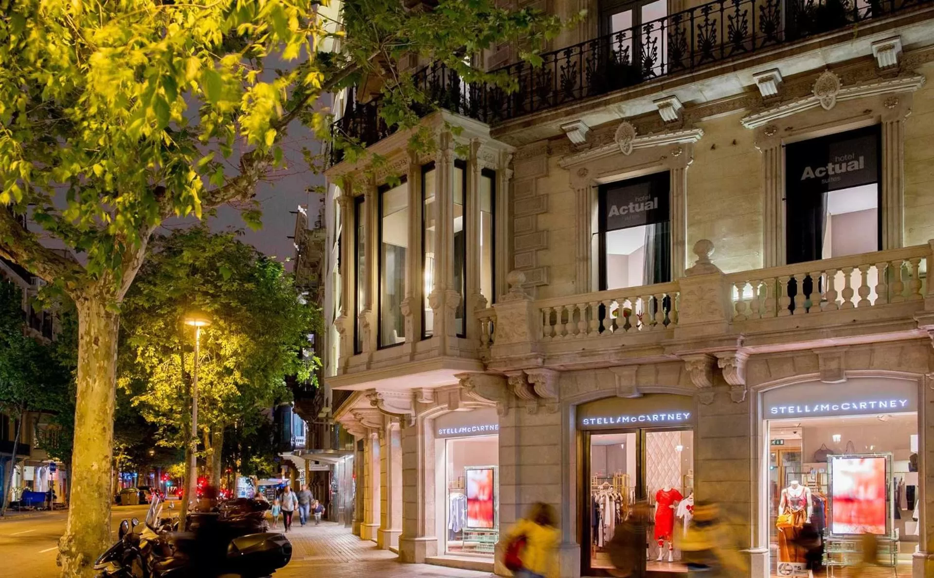 Facade/entrance in Hotel Actual