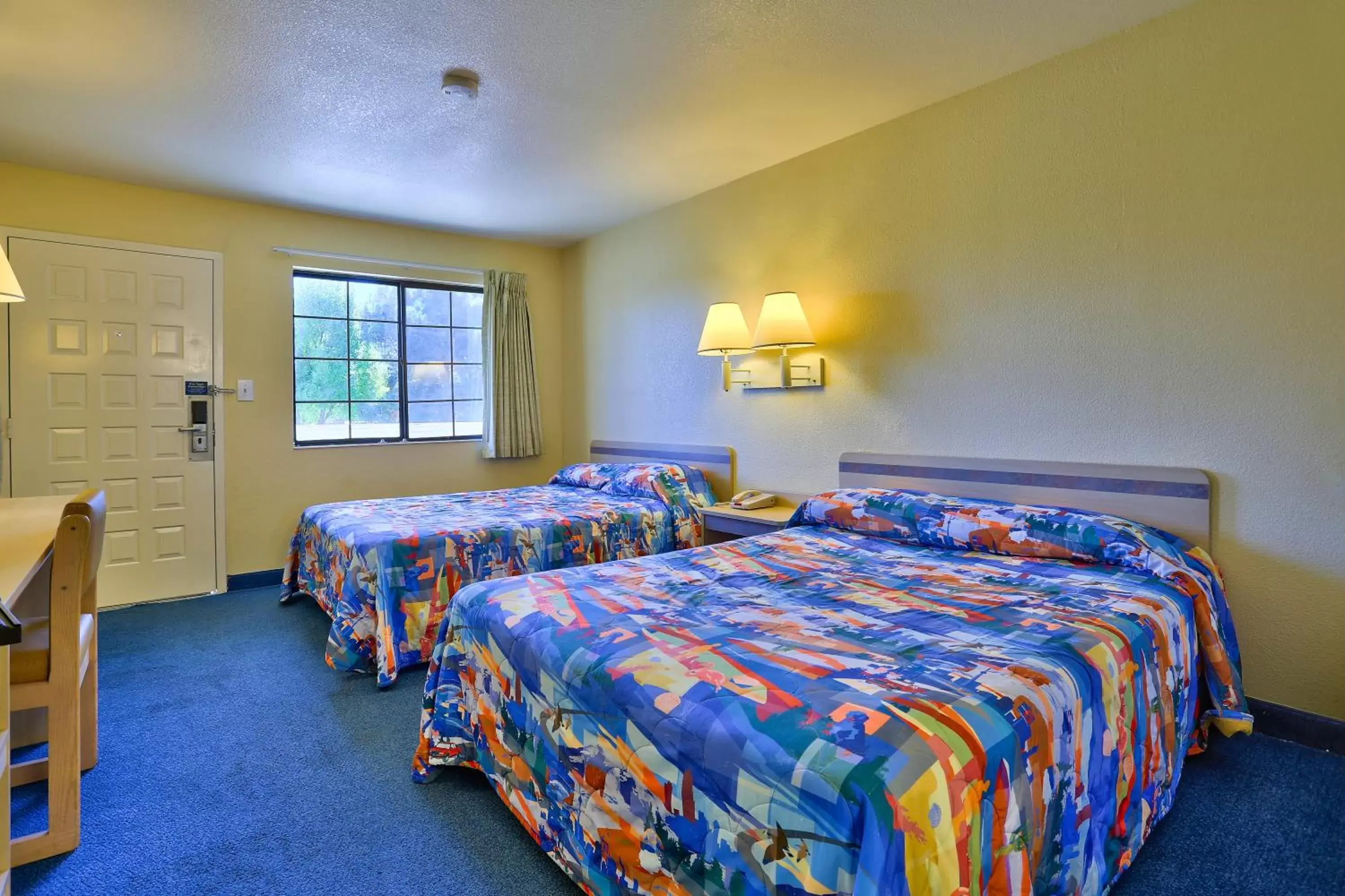 Bed in Motel 6-Kingman, AZ - Route 66 East