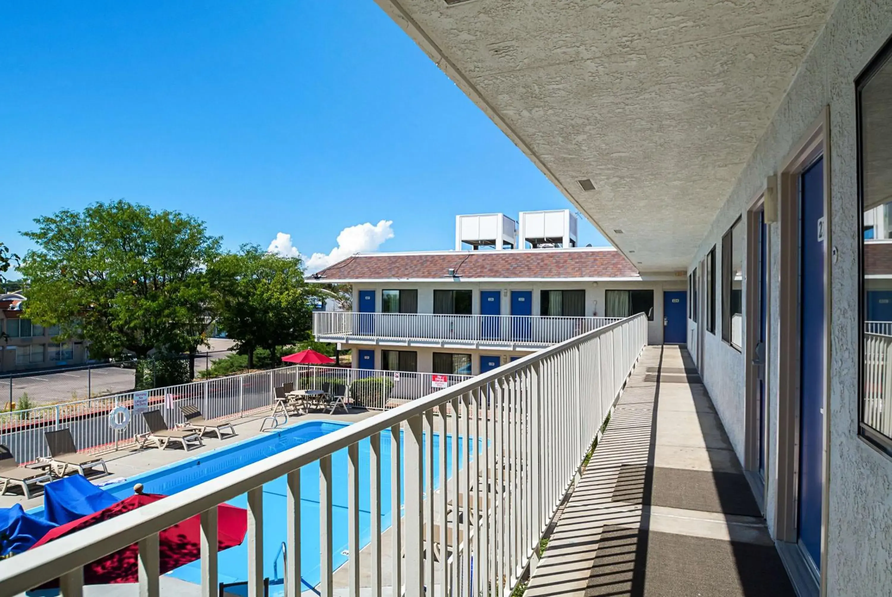 On site, Pool View in Motel 6-Pueblo, CO - I-25