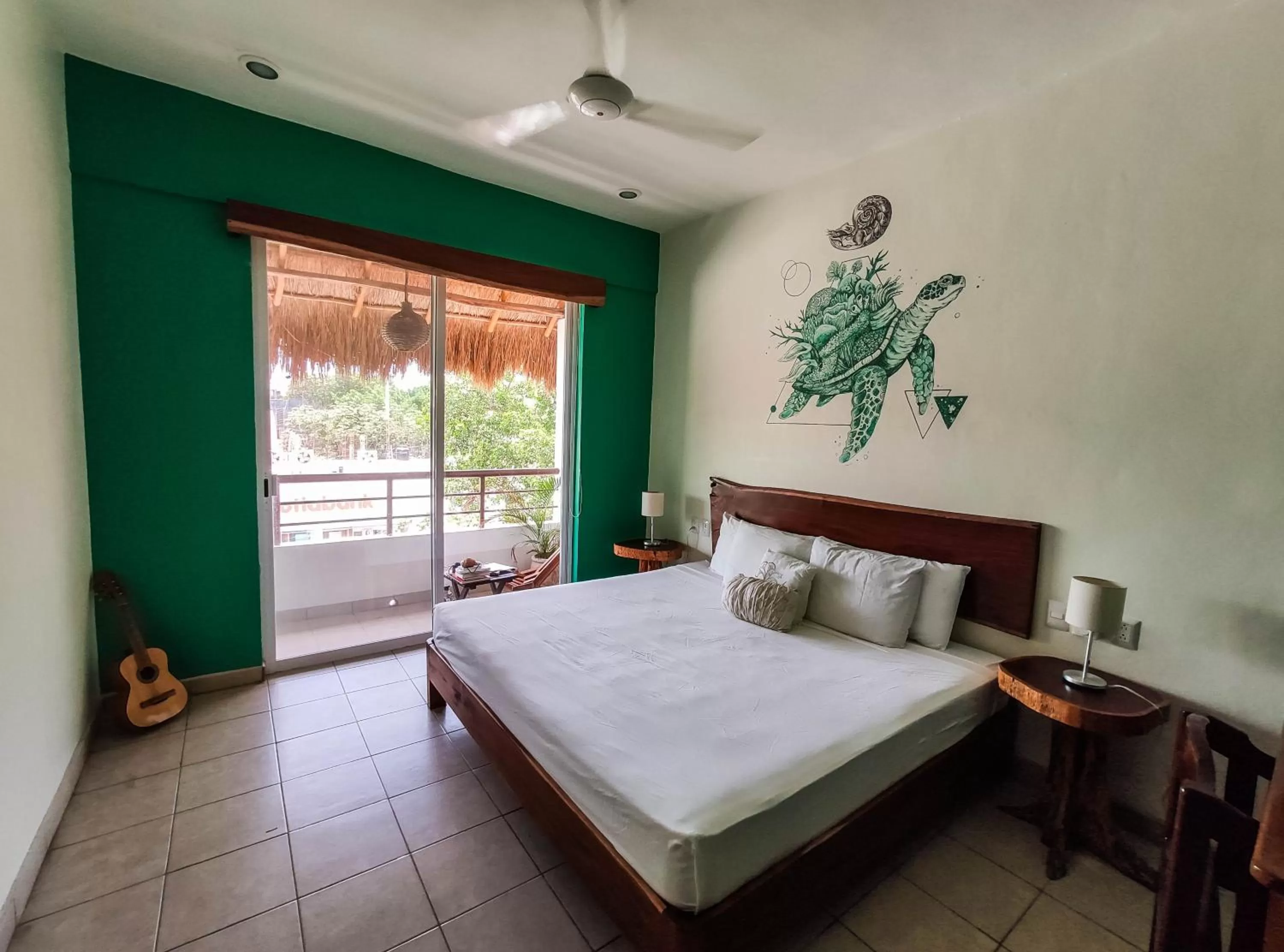 Photo of the whole room, Bed in La Palmita Budget Boutique Hotel