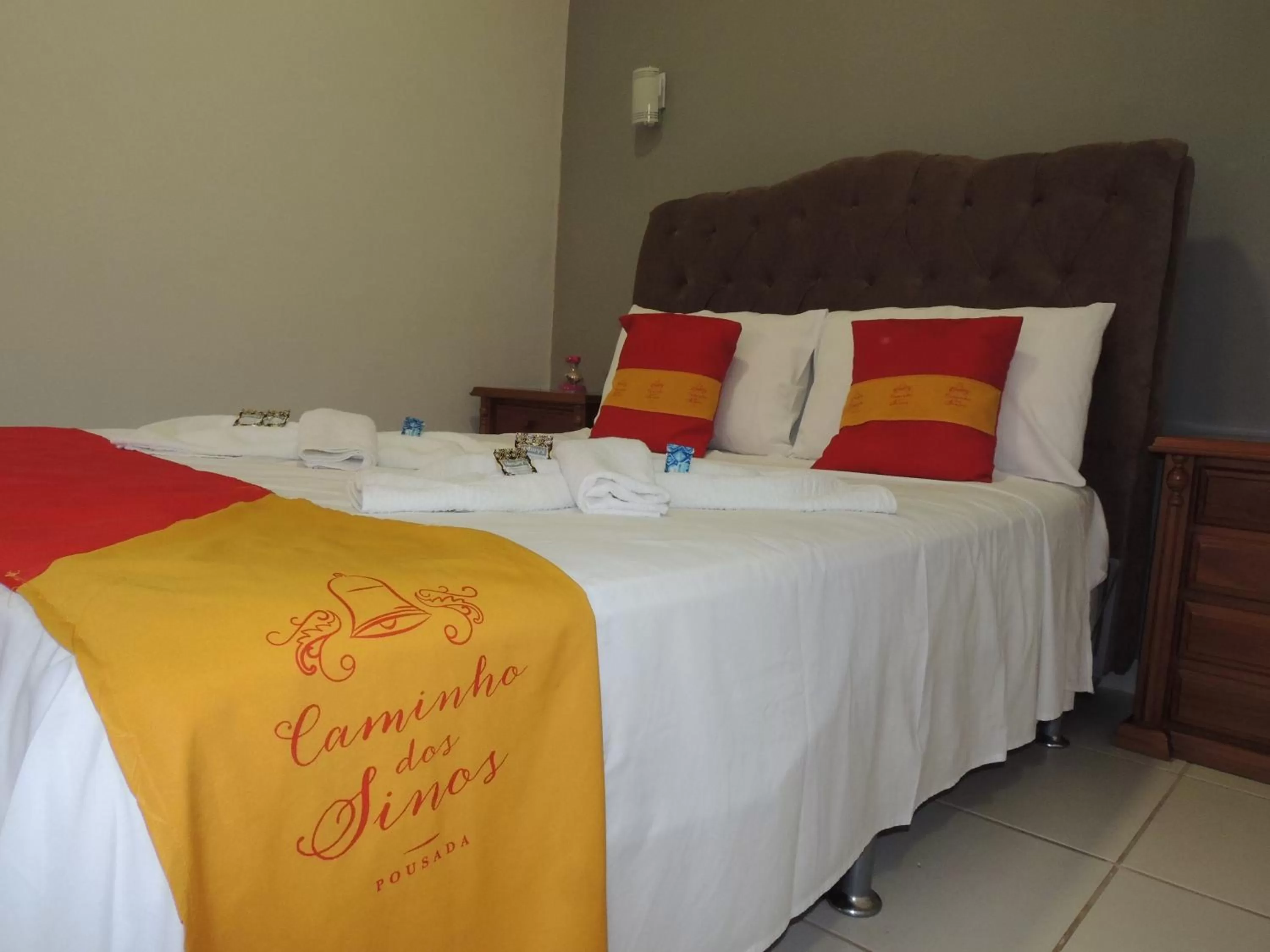 Bedroom, Bed in Pousada Caminho Dos Sinos