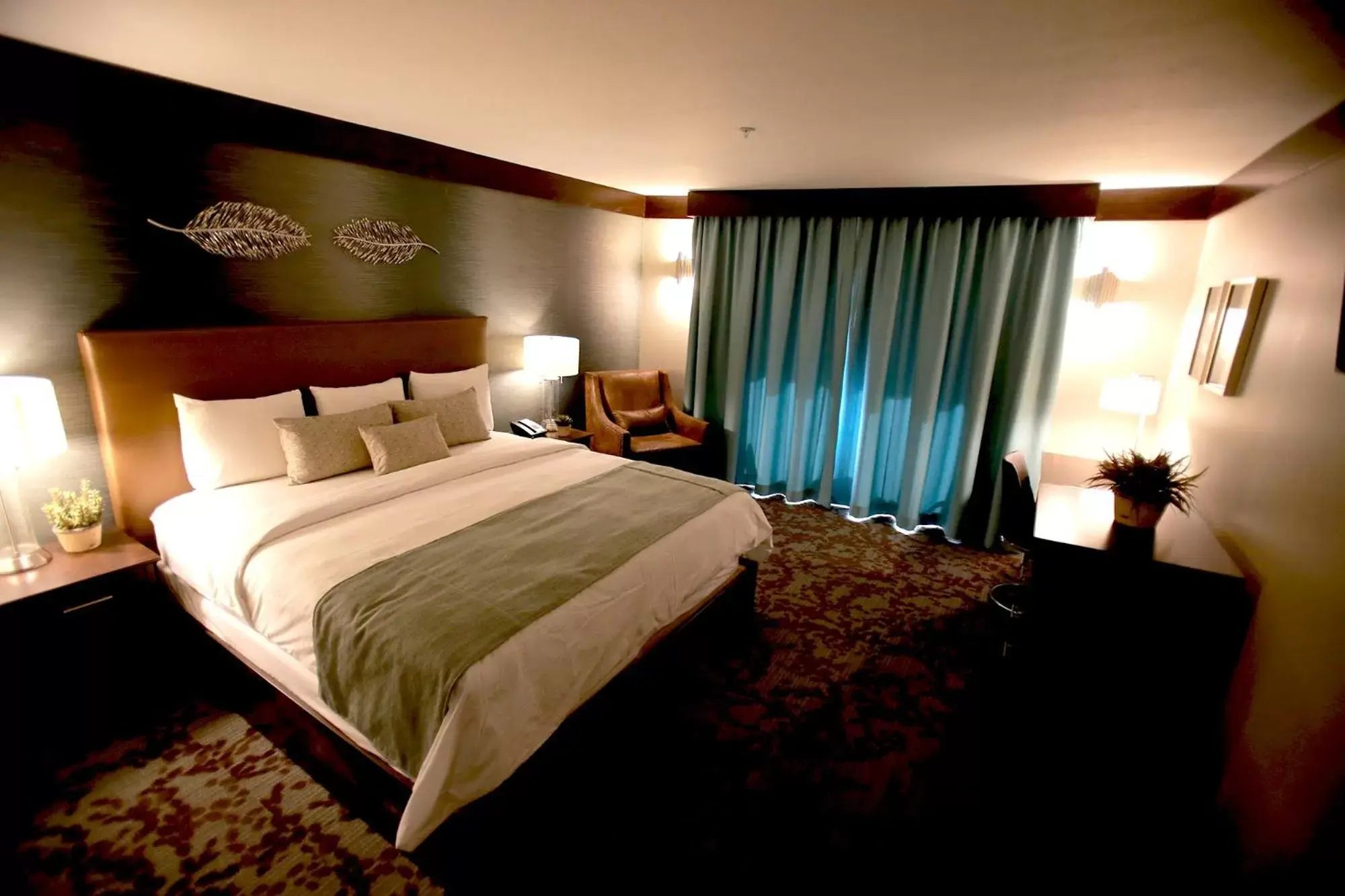 Bed in Ute Mountain Casino Hotel