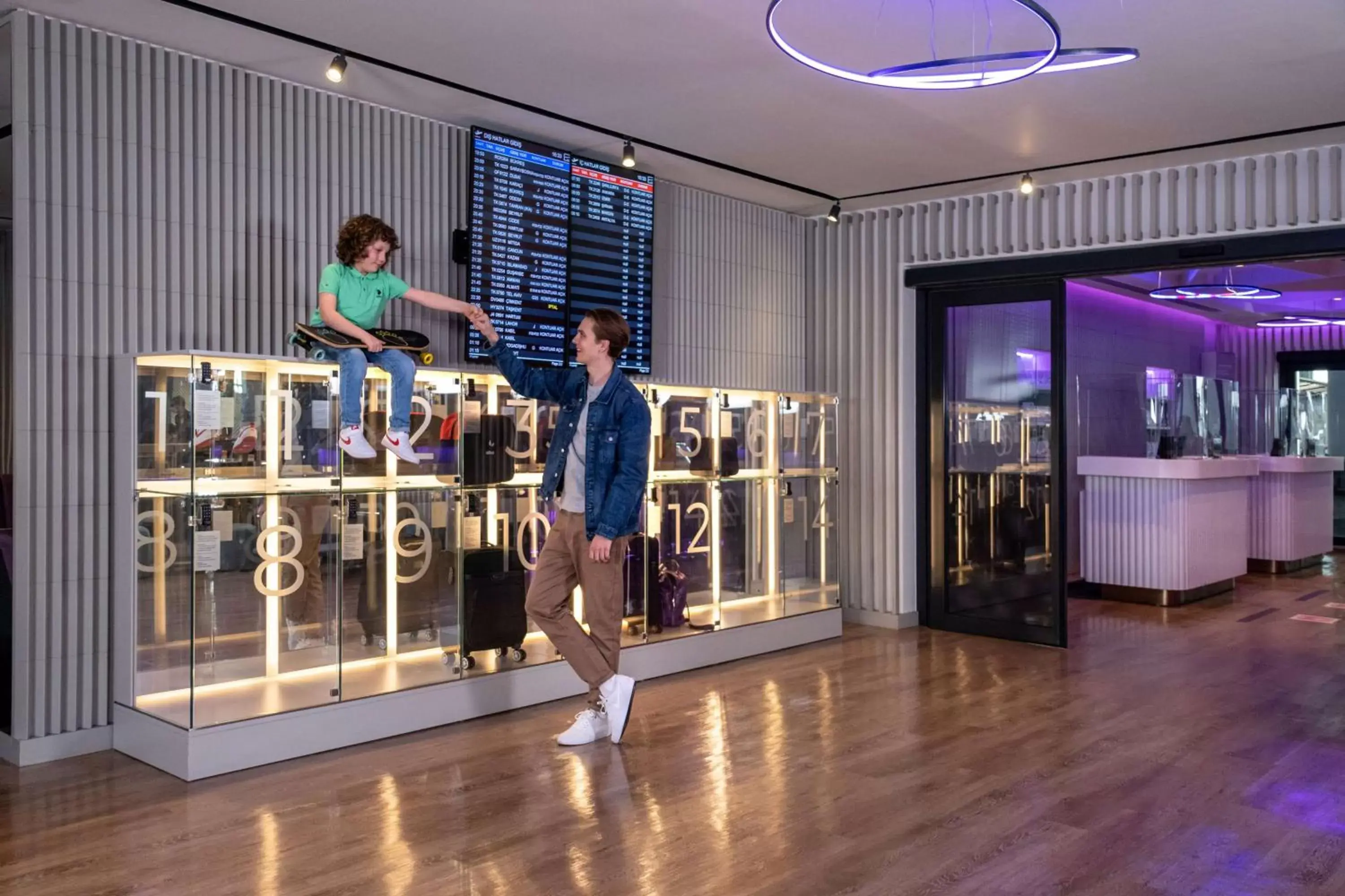 Lobby or reception in YOTEL Istanbul Airport, City Entrance