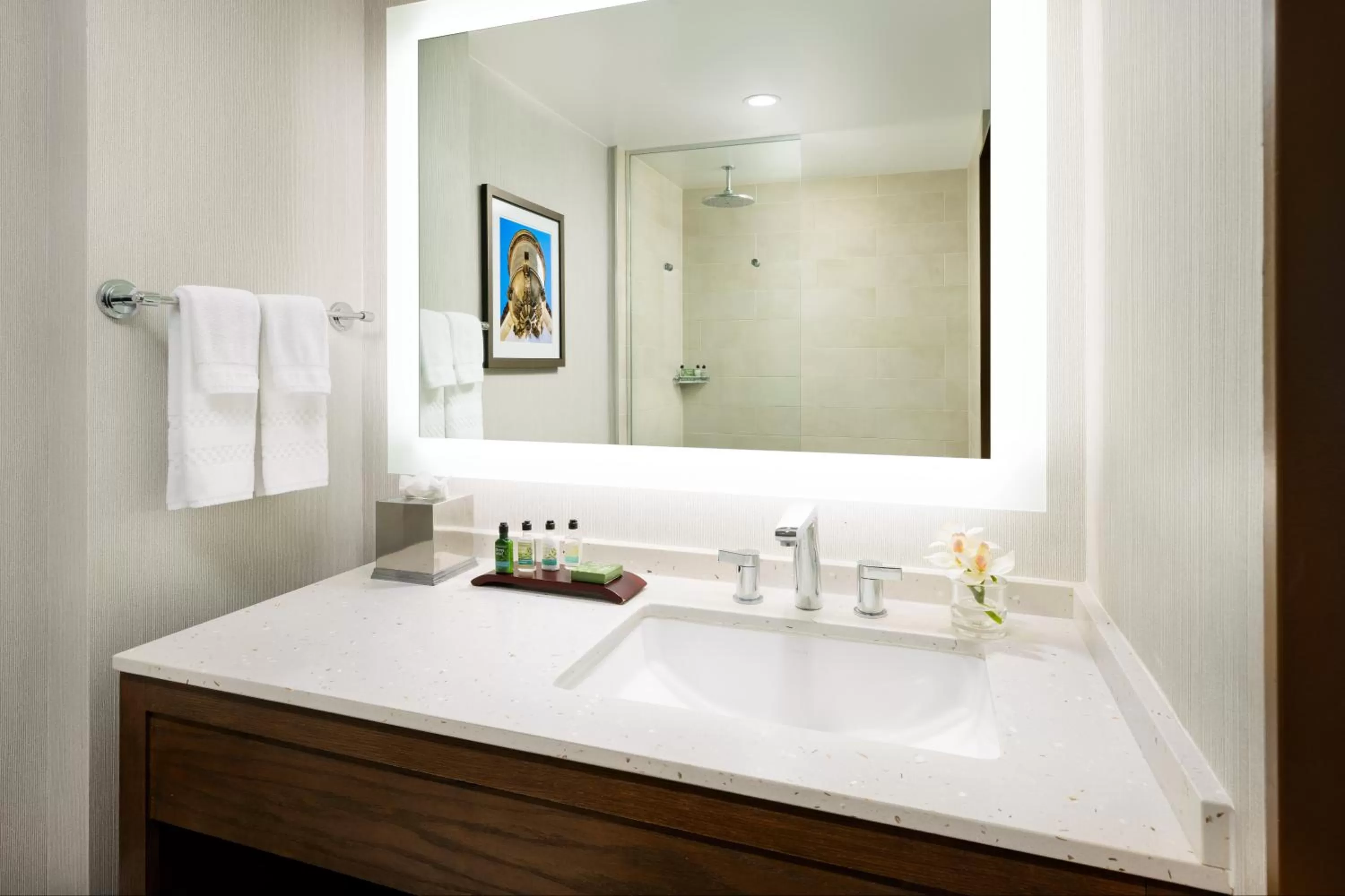 Bathroom in The Anza-a Calabasas Hotel