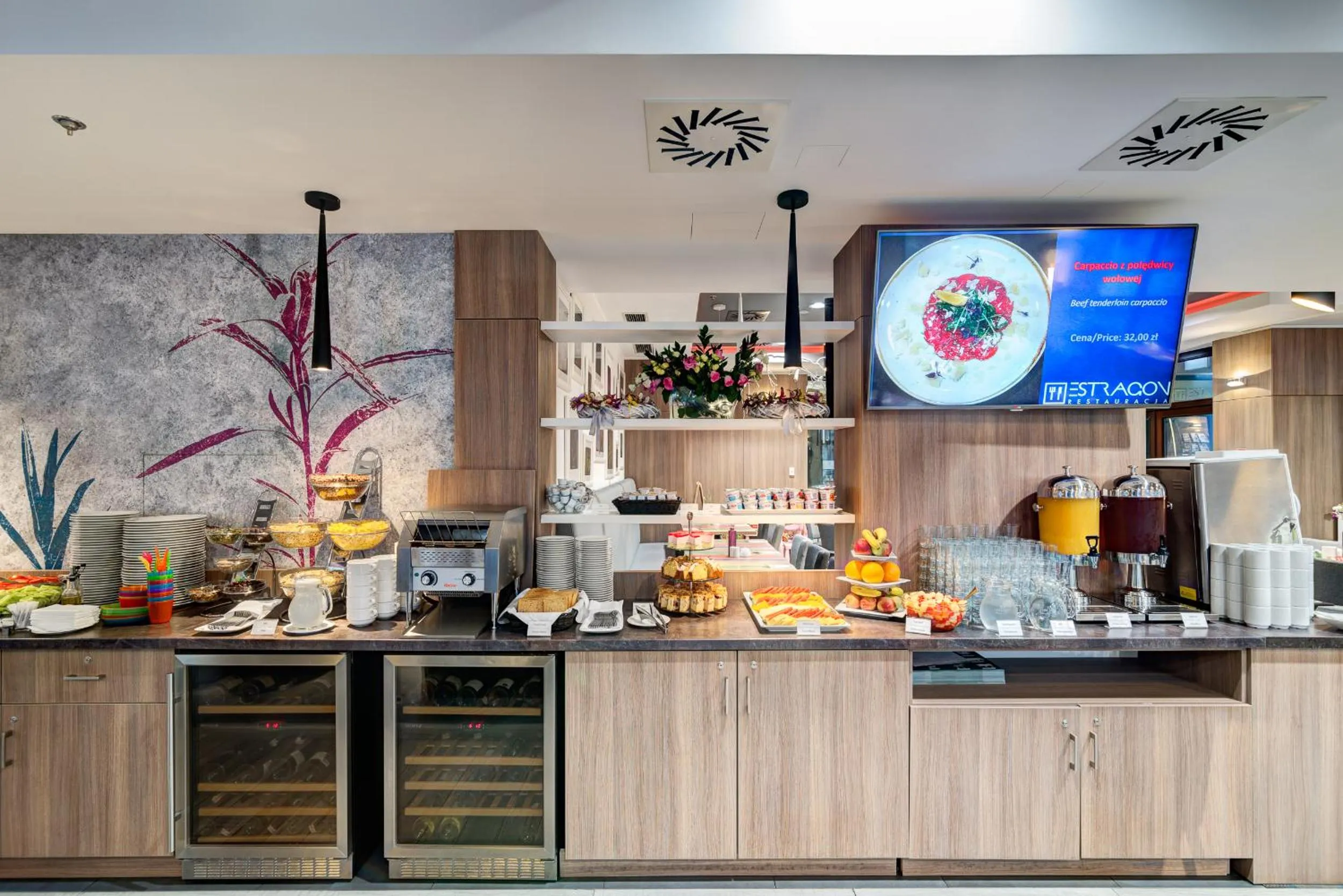 Food and drinks in Golden Tulip Krakow Kazimierz