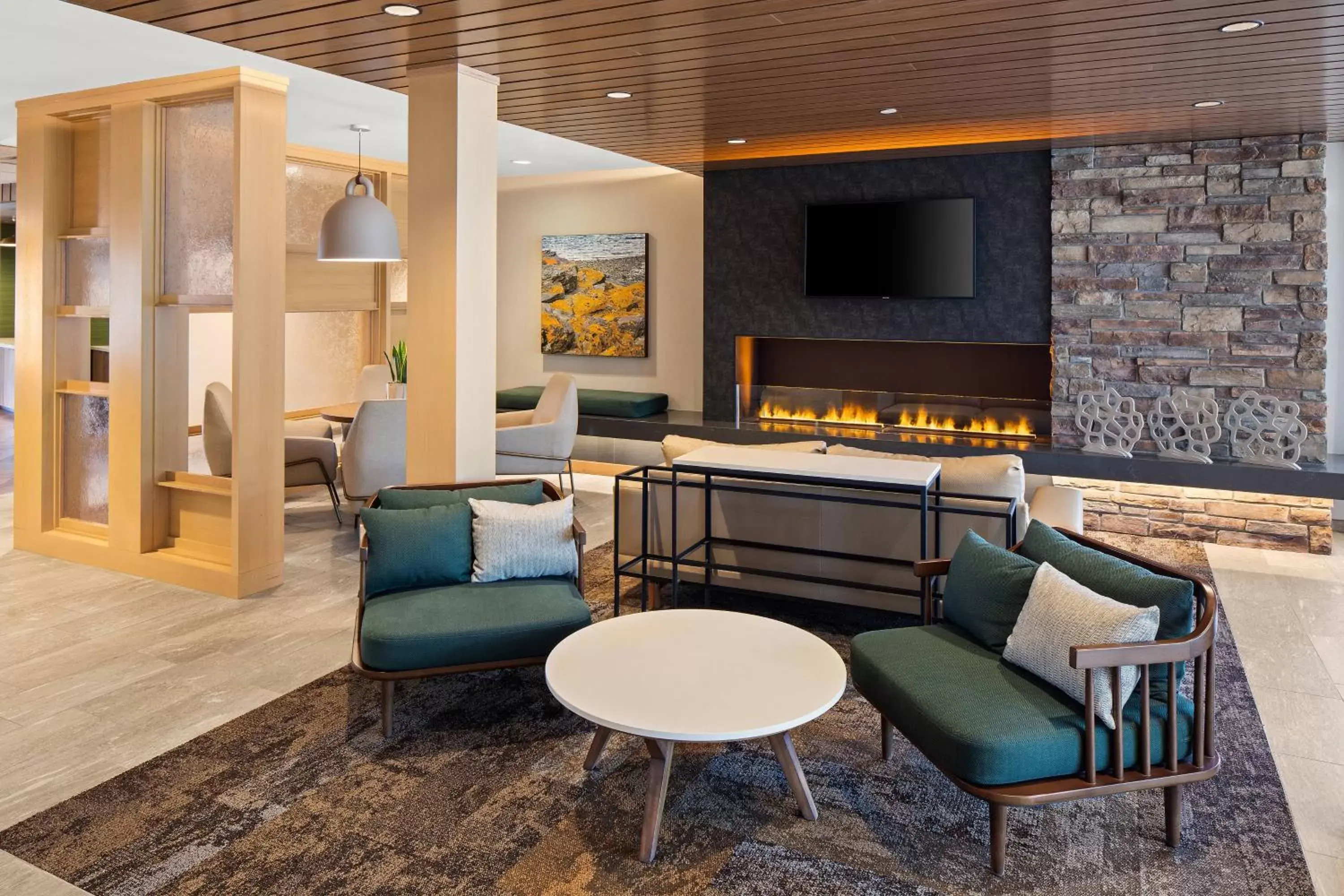 Lobby or reception, Seating Area in Fairfield by Marriott Inn & Suites Duluth