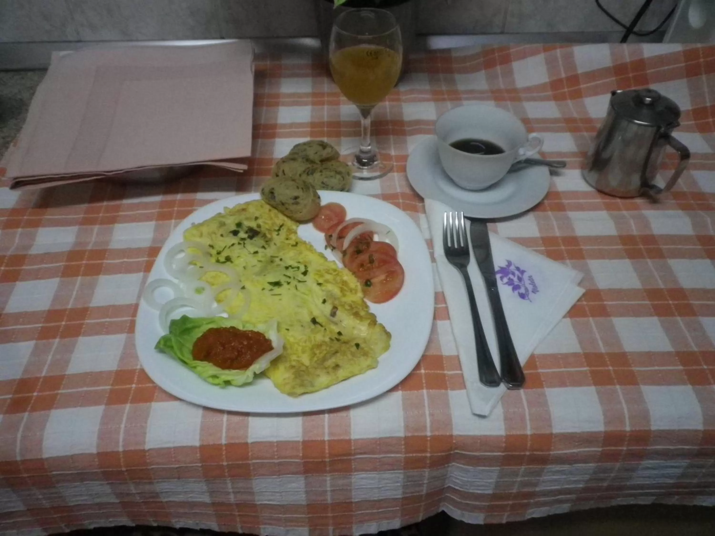 Food and drinks in Hotel Garten