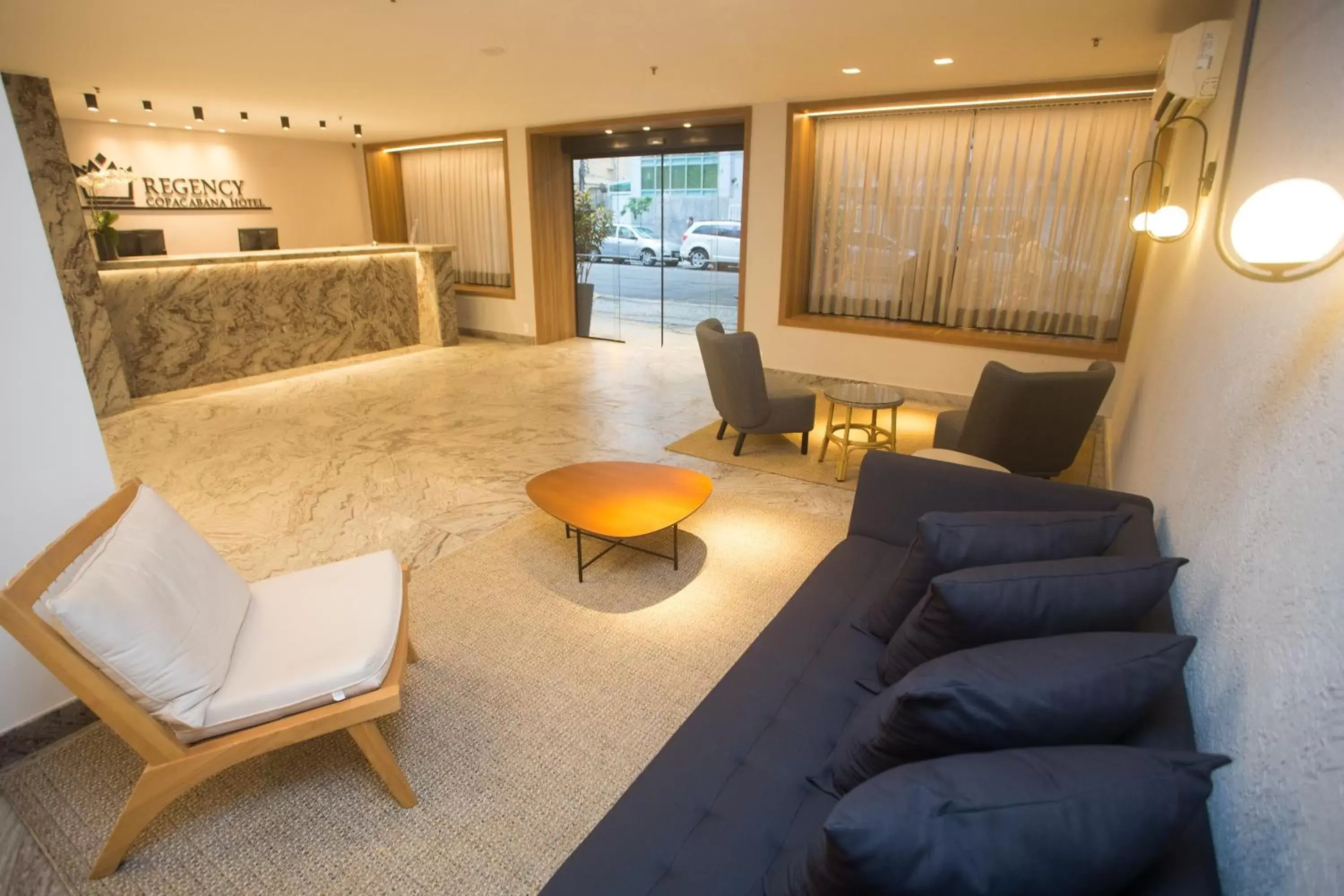 Lobby or reception, Seating Area in Regency Copacabana Hotel