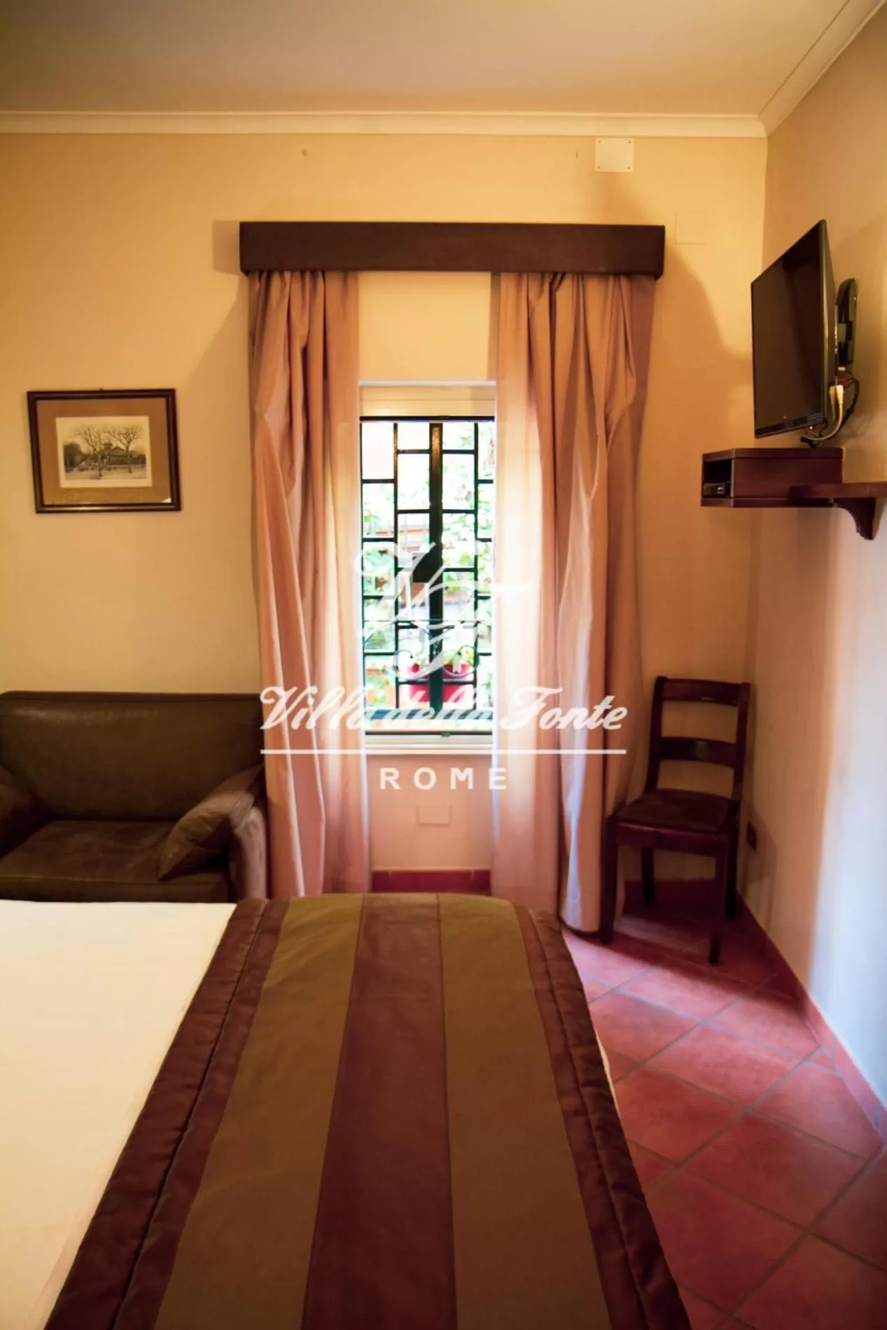 Bed in Villa della Fonte