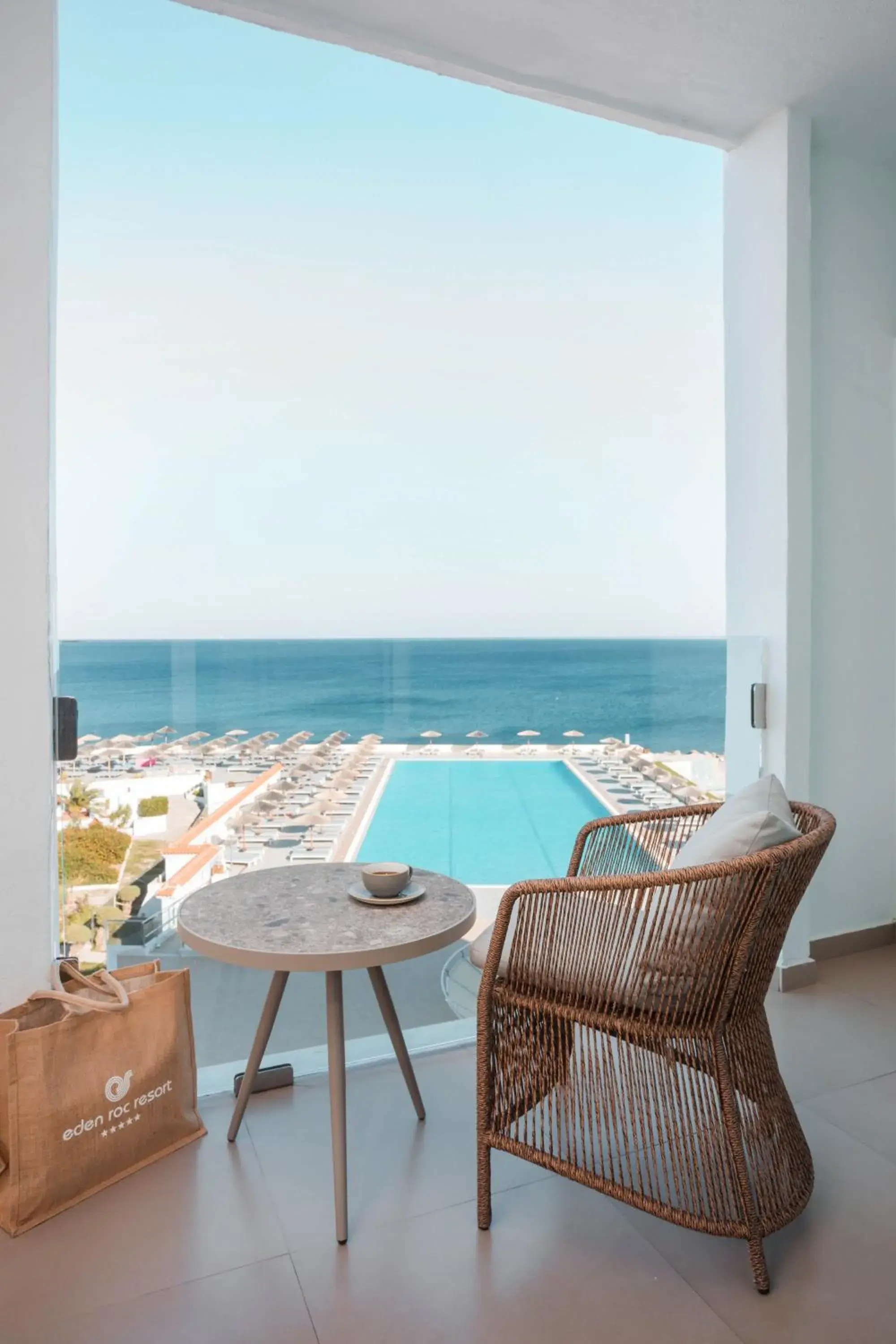 View (from property/room), Sea View in Eden Roc Resort - All Inclusive