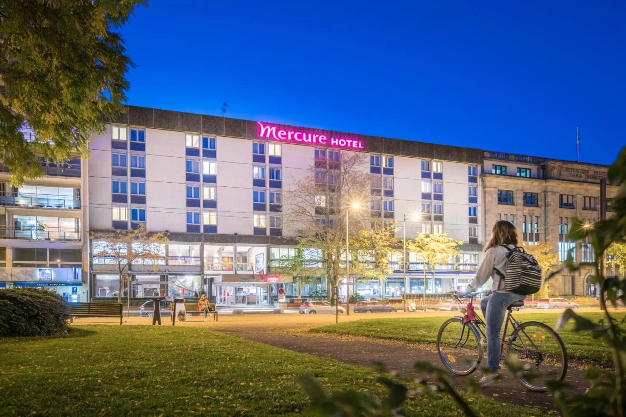 Facade/entrance in Mercure Mulhouse Centre