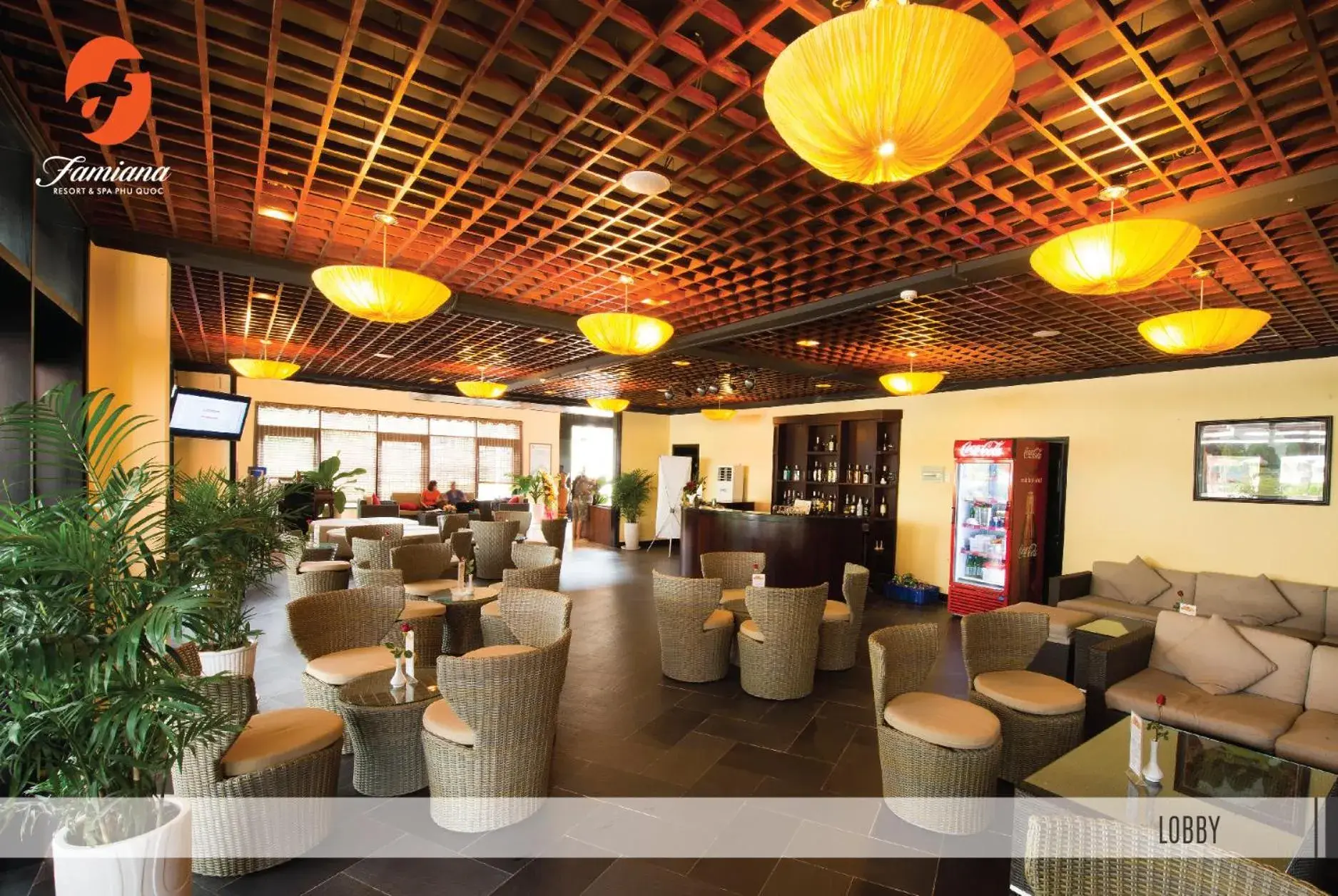 Lobby or reception, Lounge/Bar in Famiana Resort & Spa