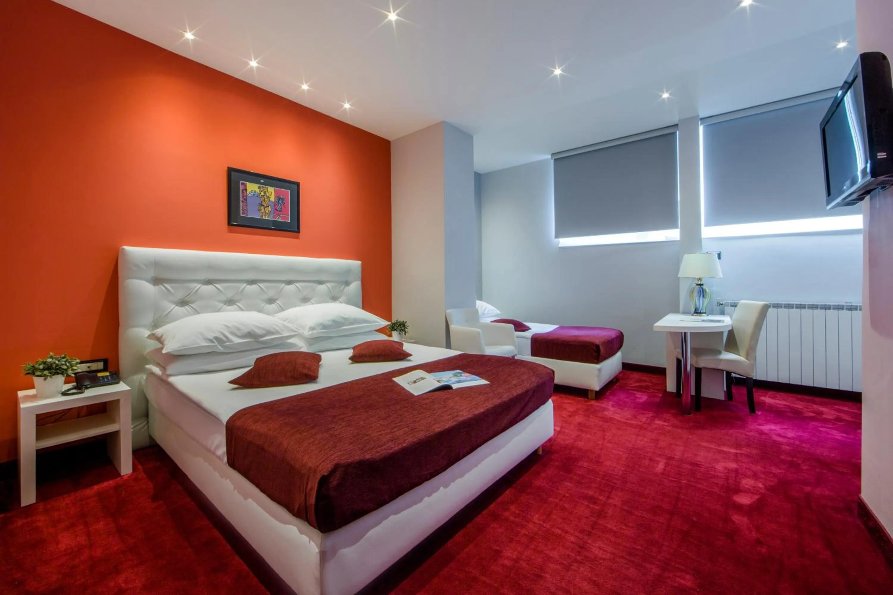 Bed in Hotel Central