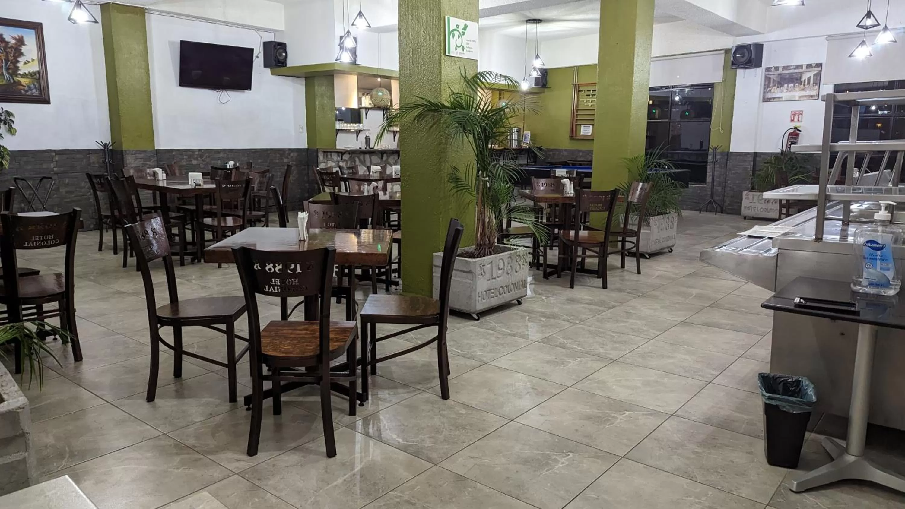 Restaurant/places to eat in Hotel 1988 Guanajuato