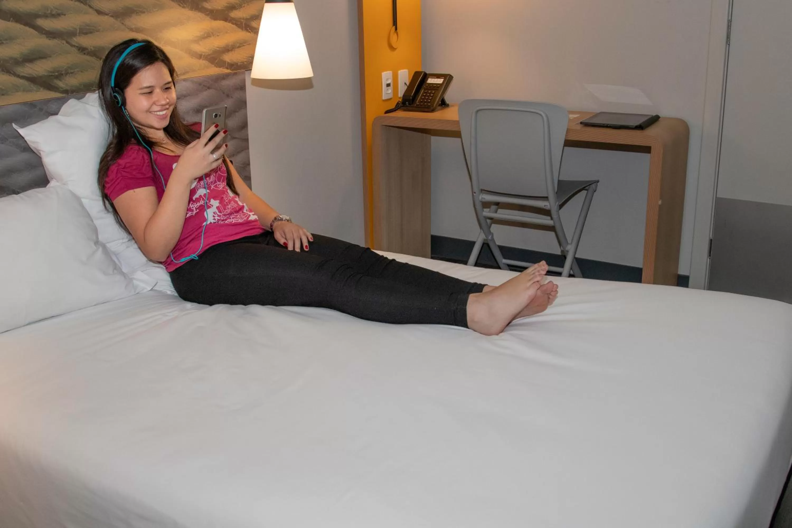 Bed in ibis Sao Paulo Tatuape