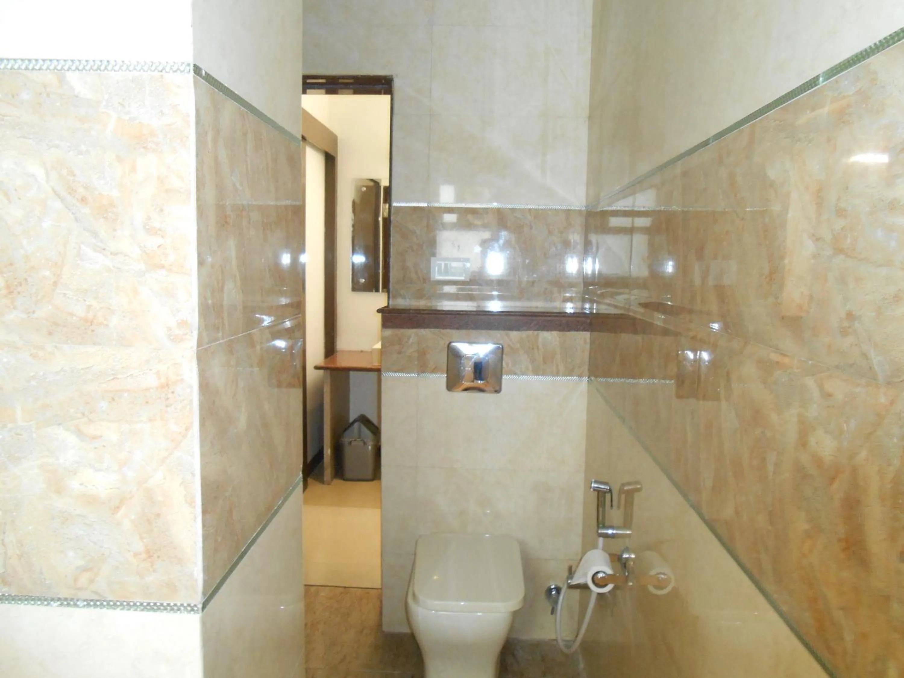 Bathroom in Hotel Karan Vilas