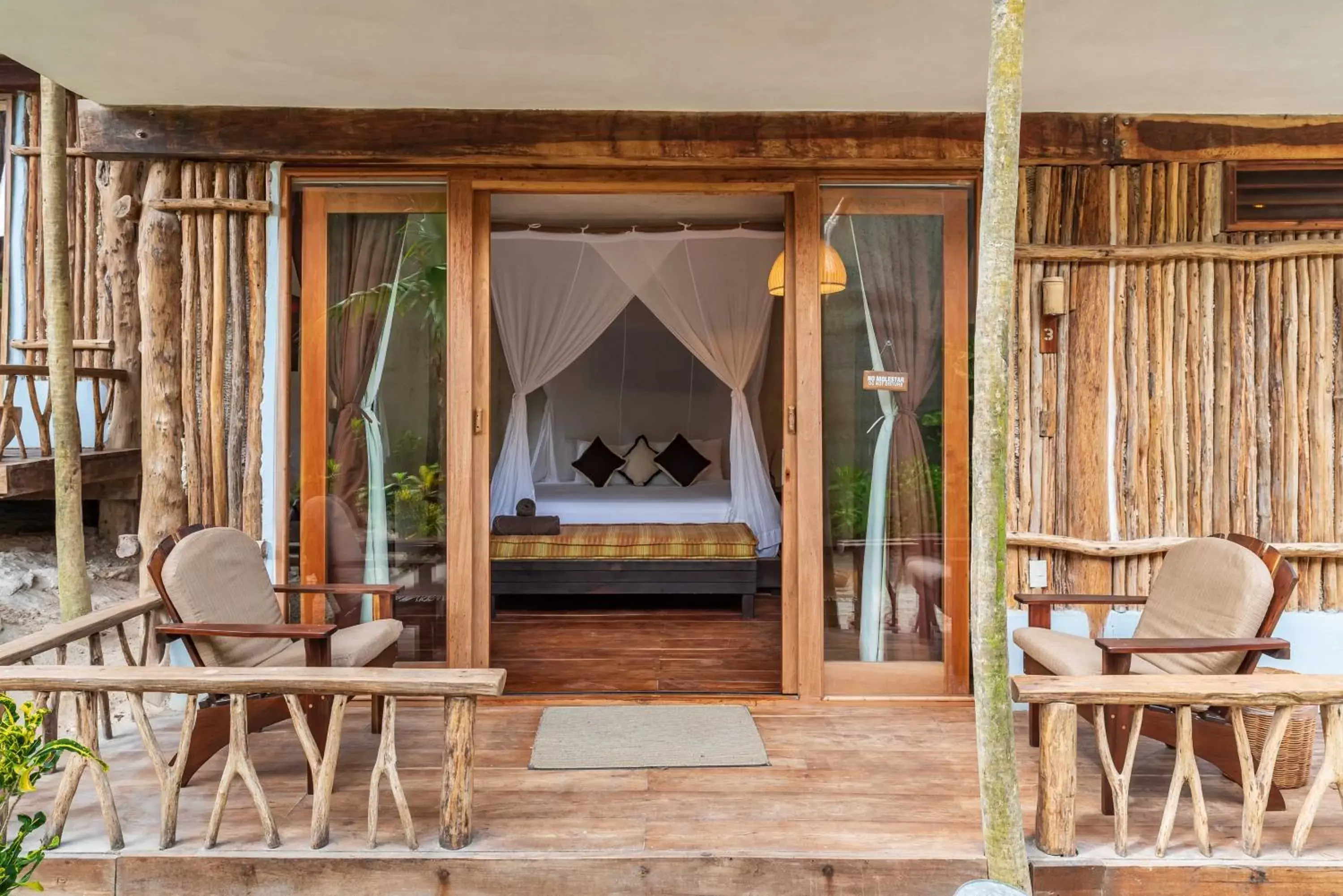 Balcony/Terrace, Seating Area in Casa Ganesh Tulum