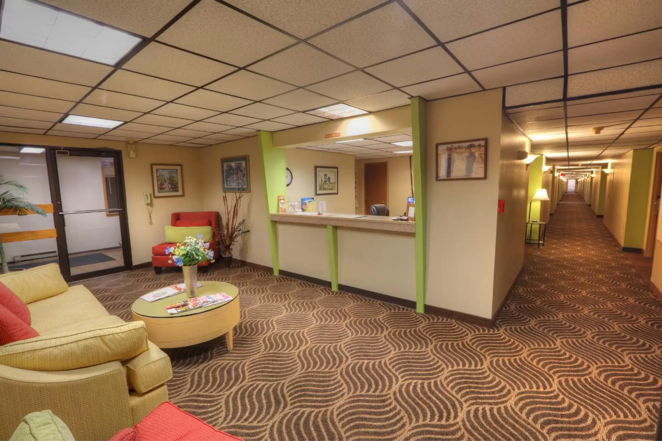 Lobby or reception in Dexter Inn Lobby or reception in Dexter Inn