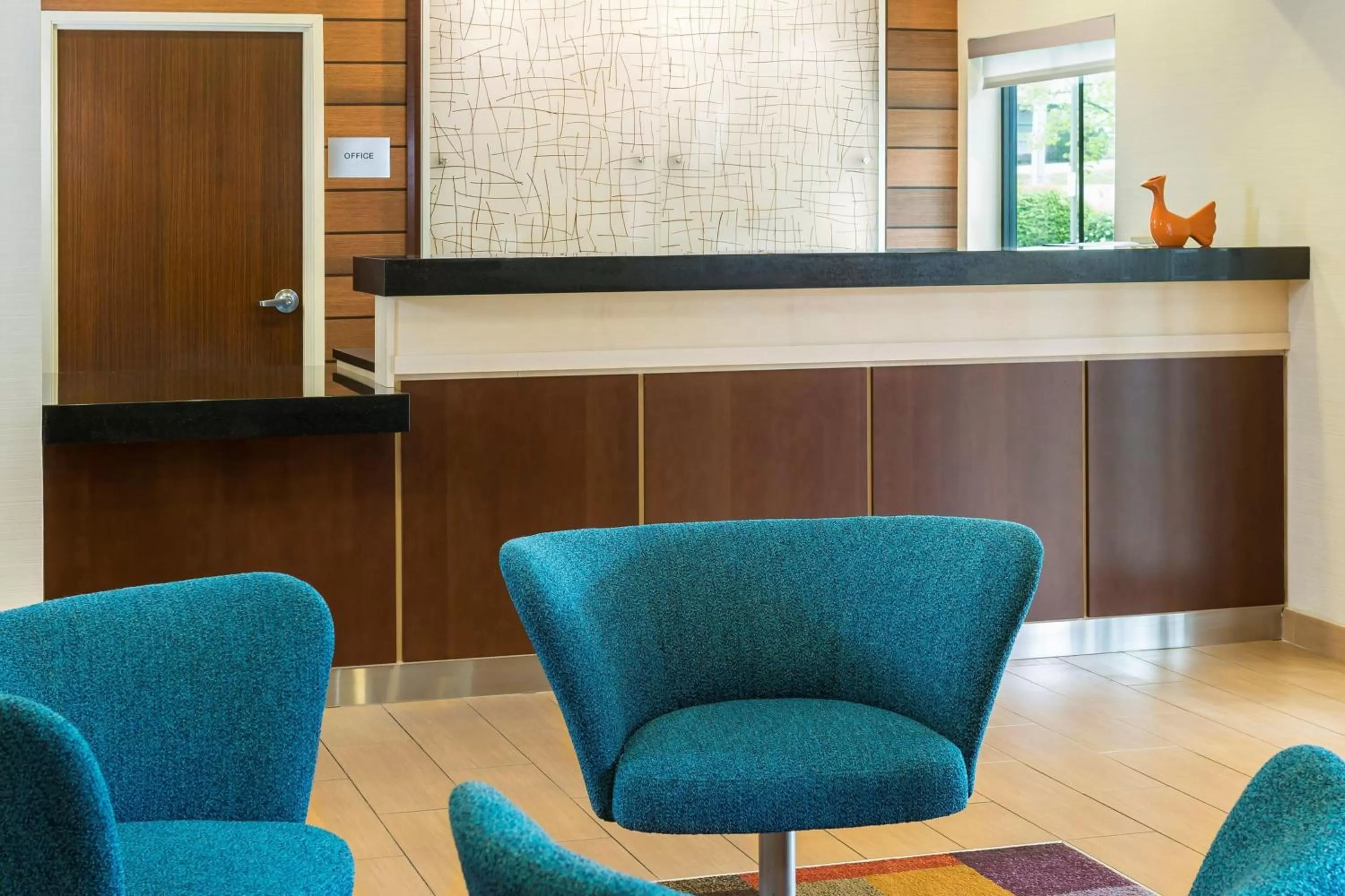 Lobby or reception in Fairfield Inn & Suites Springfield