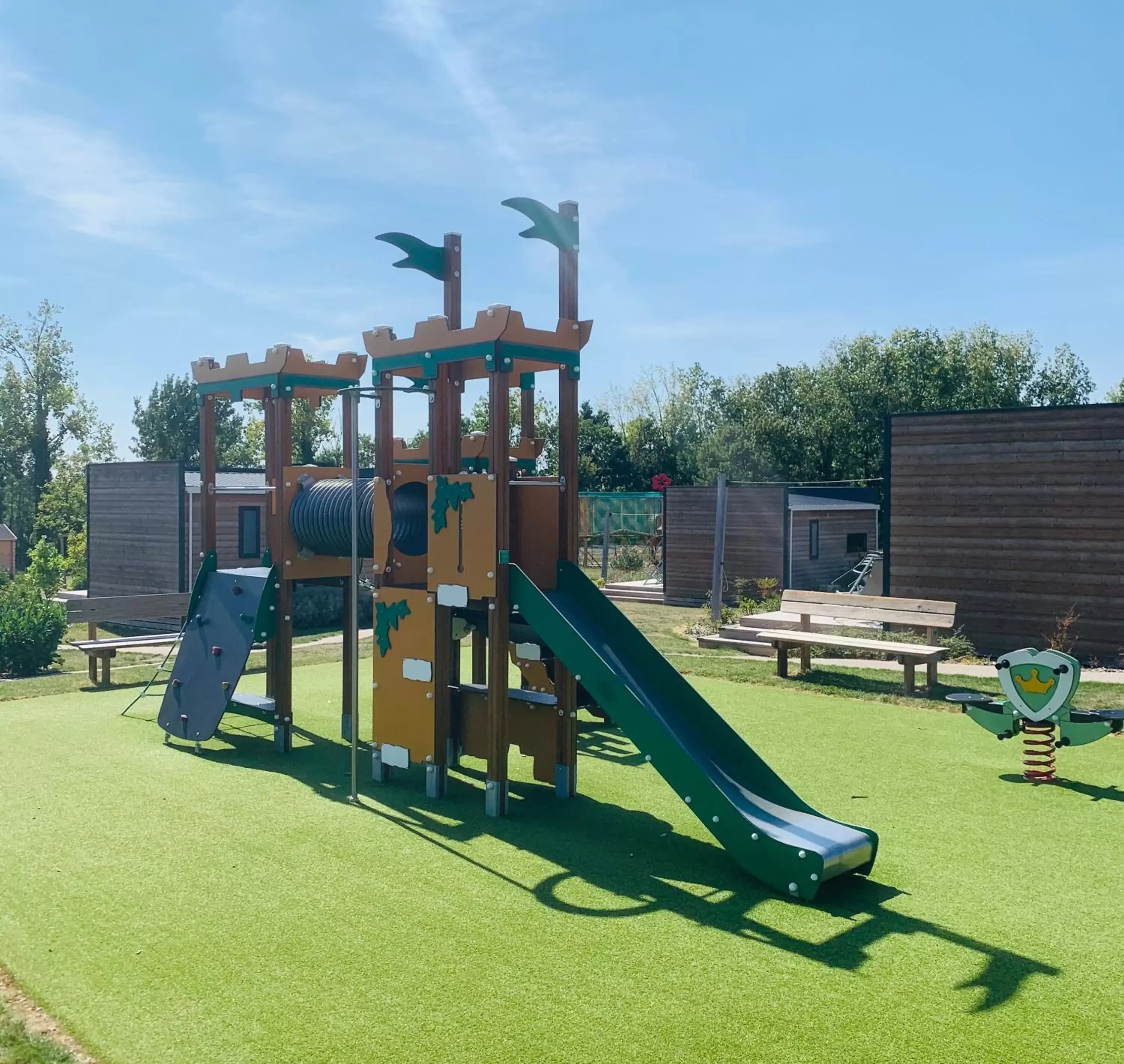 Children play ground, Children's Play Area in The Originals City, Ax Hotel, La Châtaigneraie