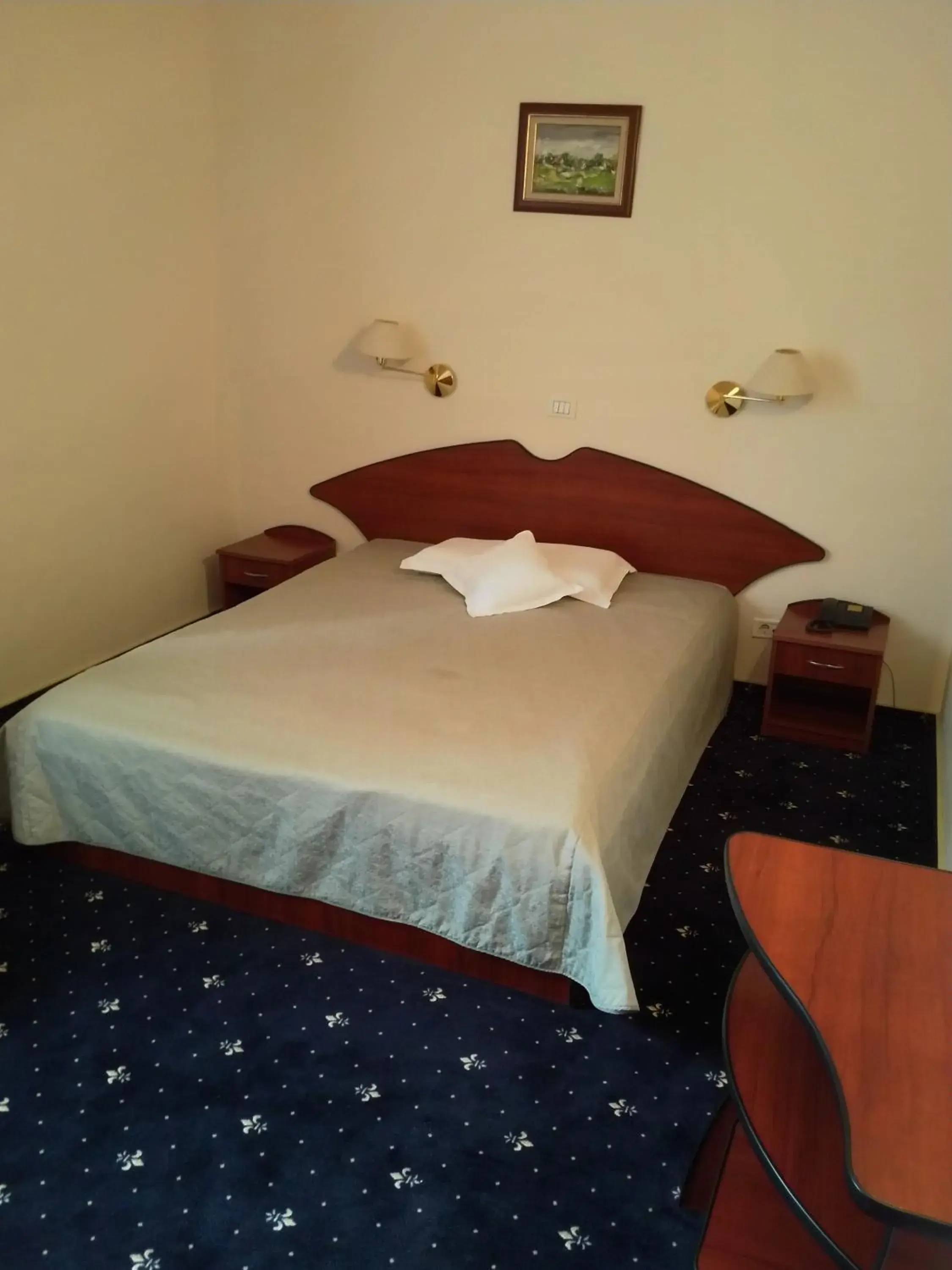 Bed in Hotel Egreta