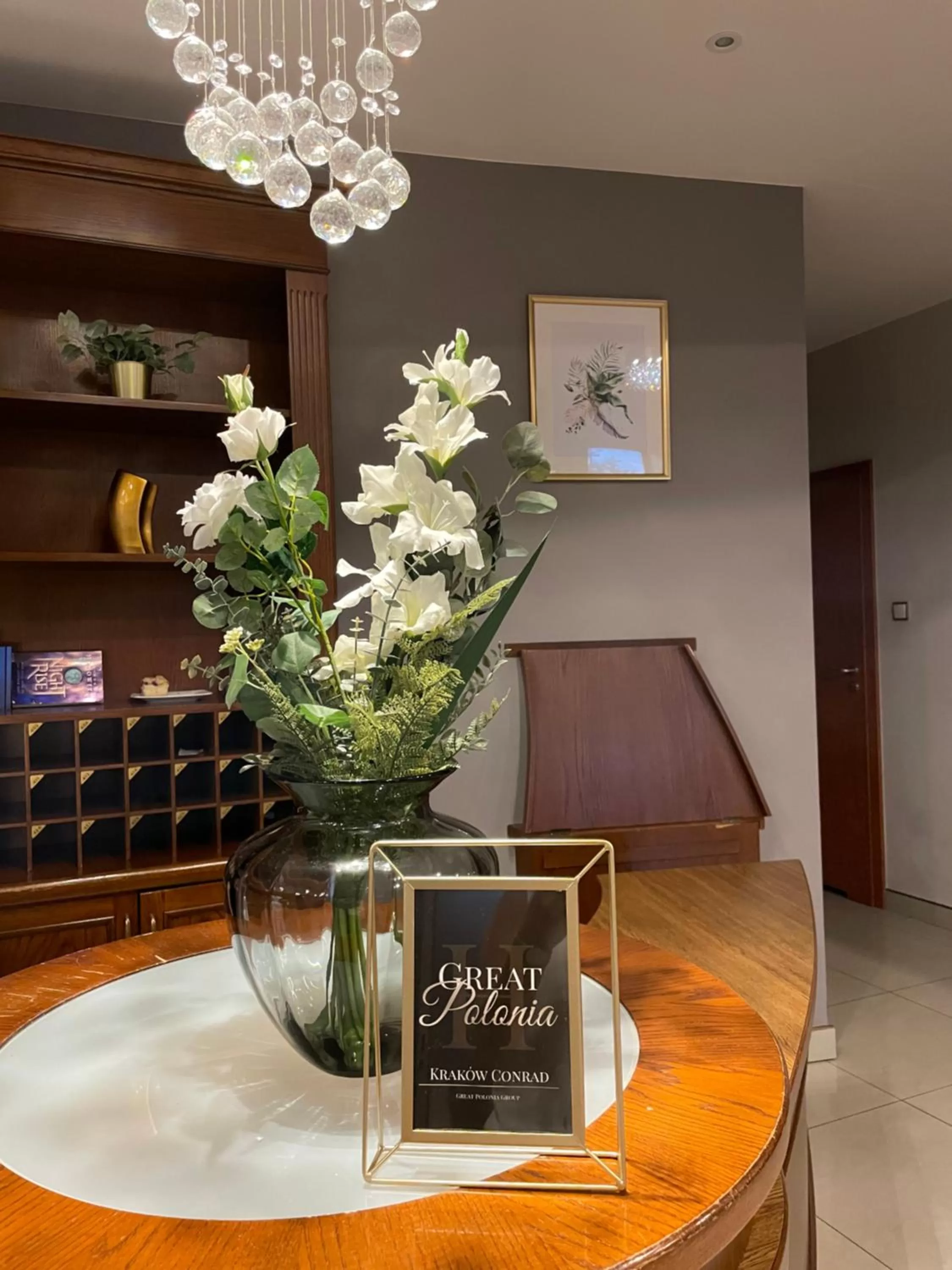 Seating area in Hotel Great Polonia Conrad Kraków