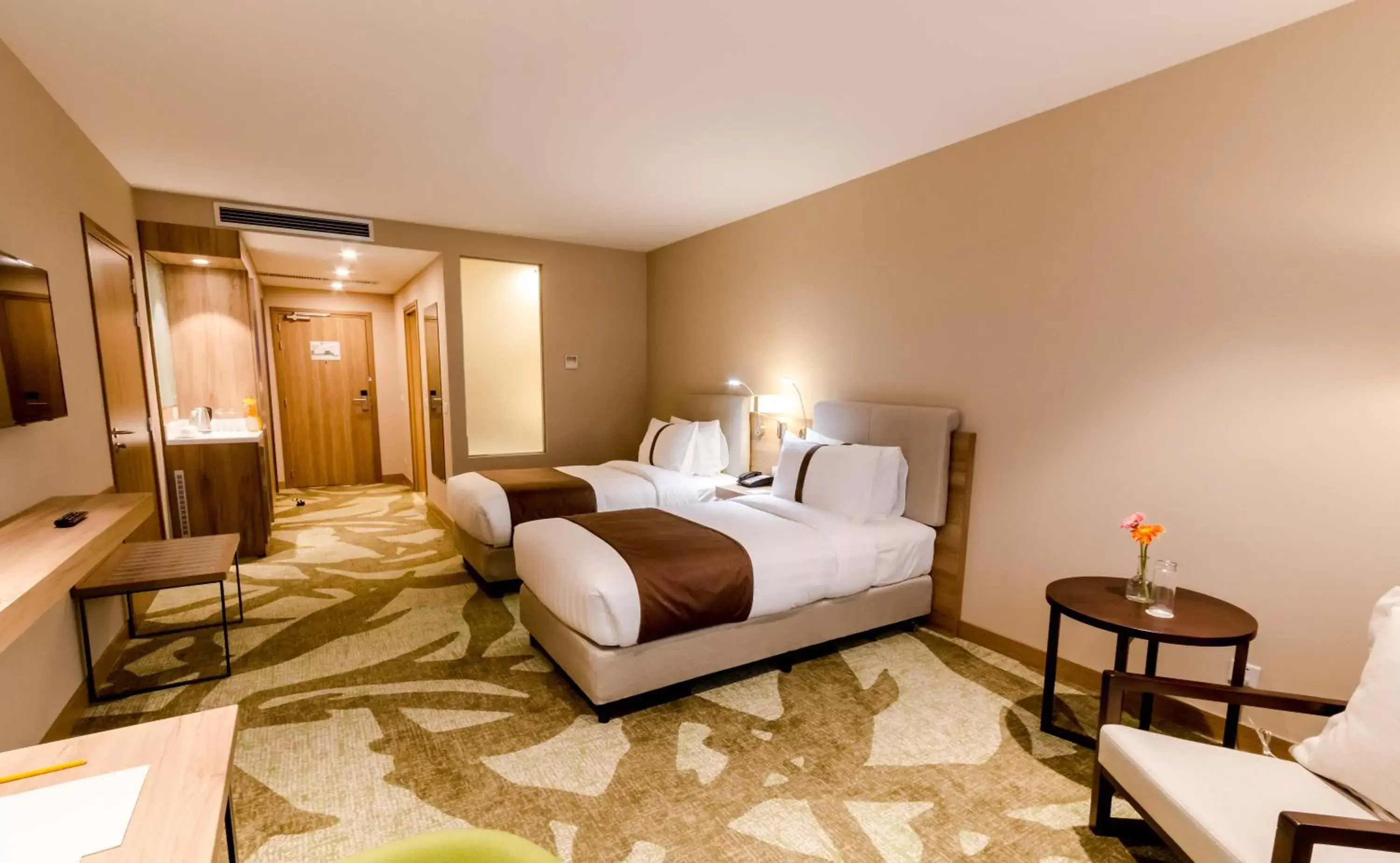 Bed in Holiday Inn Ulaanbaatar, an IHG Hotel