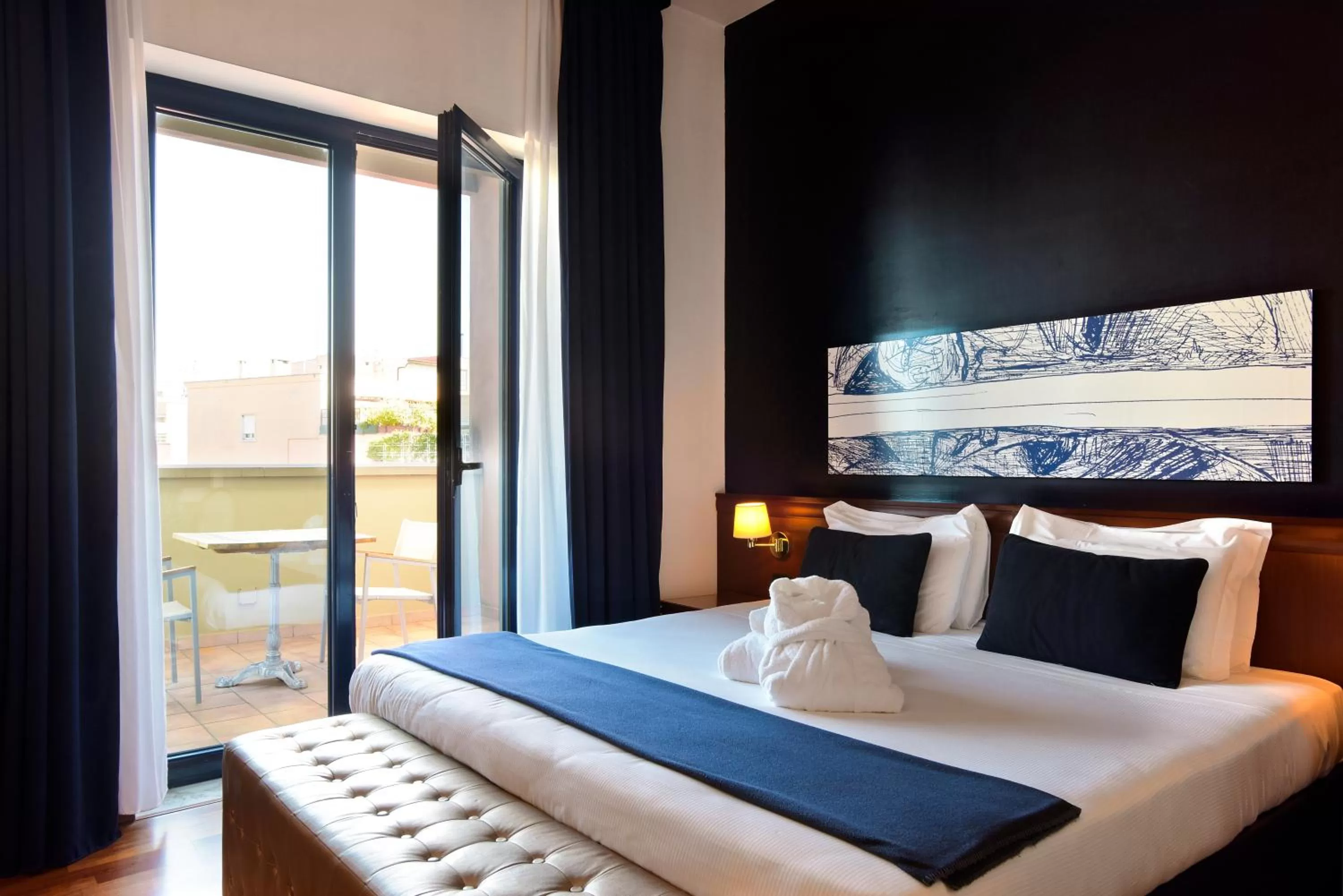 Deluxe Double Room with Balcony in Grand Hotel Tiberio