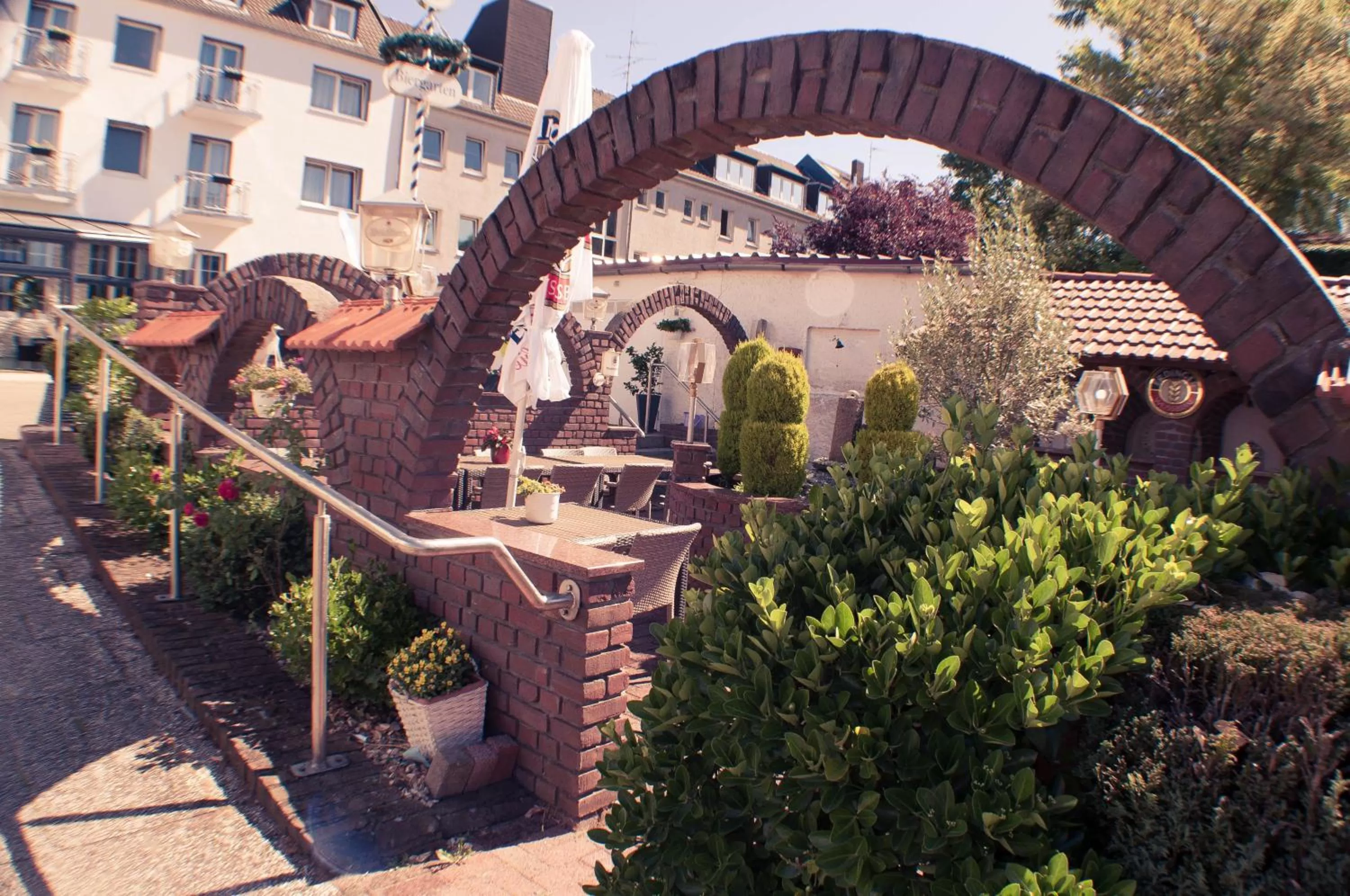Balcony/Terrace in Hotel Stadt Emmerich