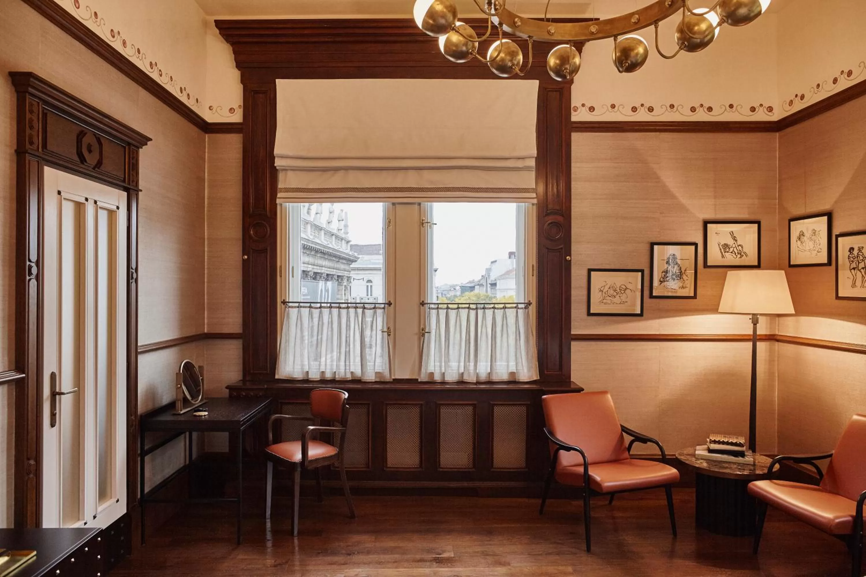 Living room in Callas House