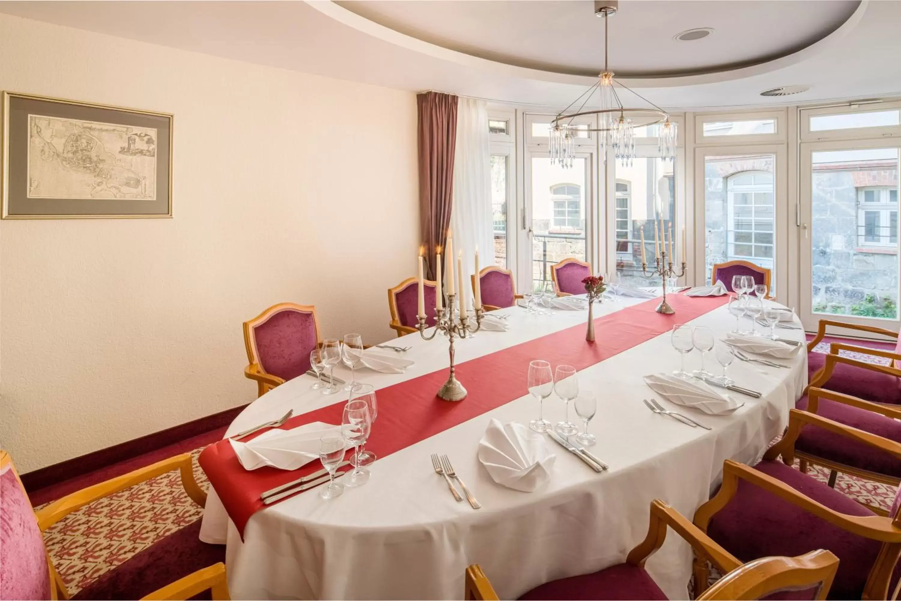 Restaurant/places to eat in Best Western Hotel Schlossmühle Quedlinburg