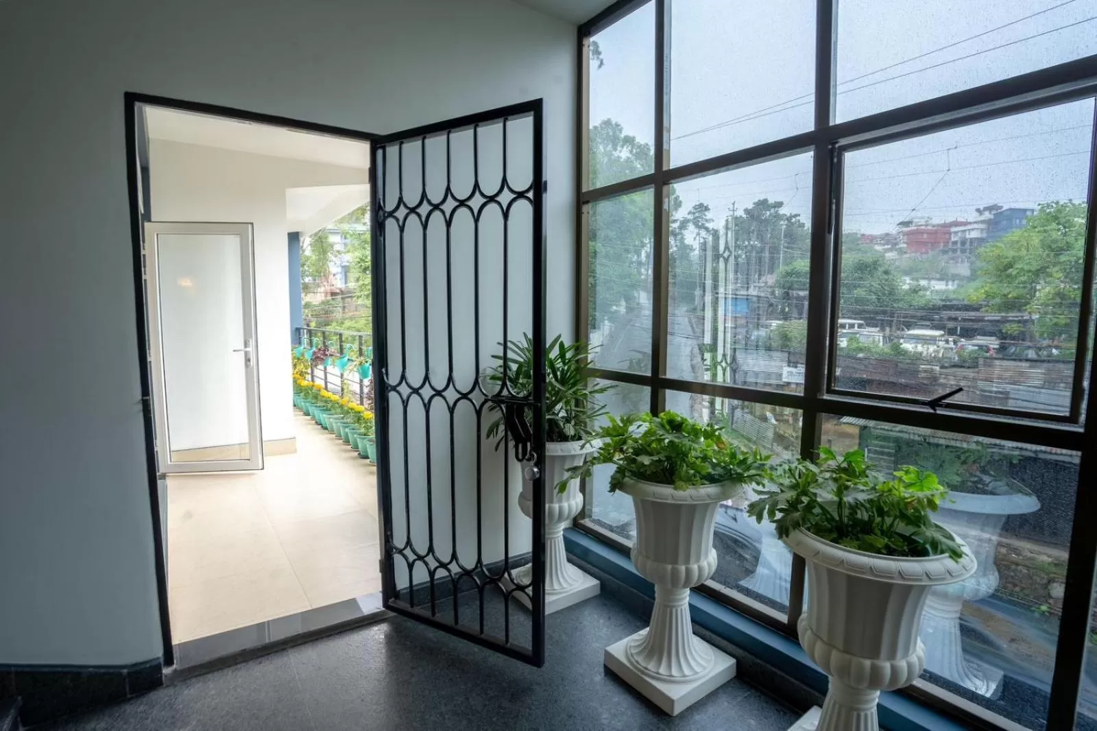 Balcony/Terrace in East Land Bed & Breakfast