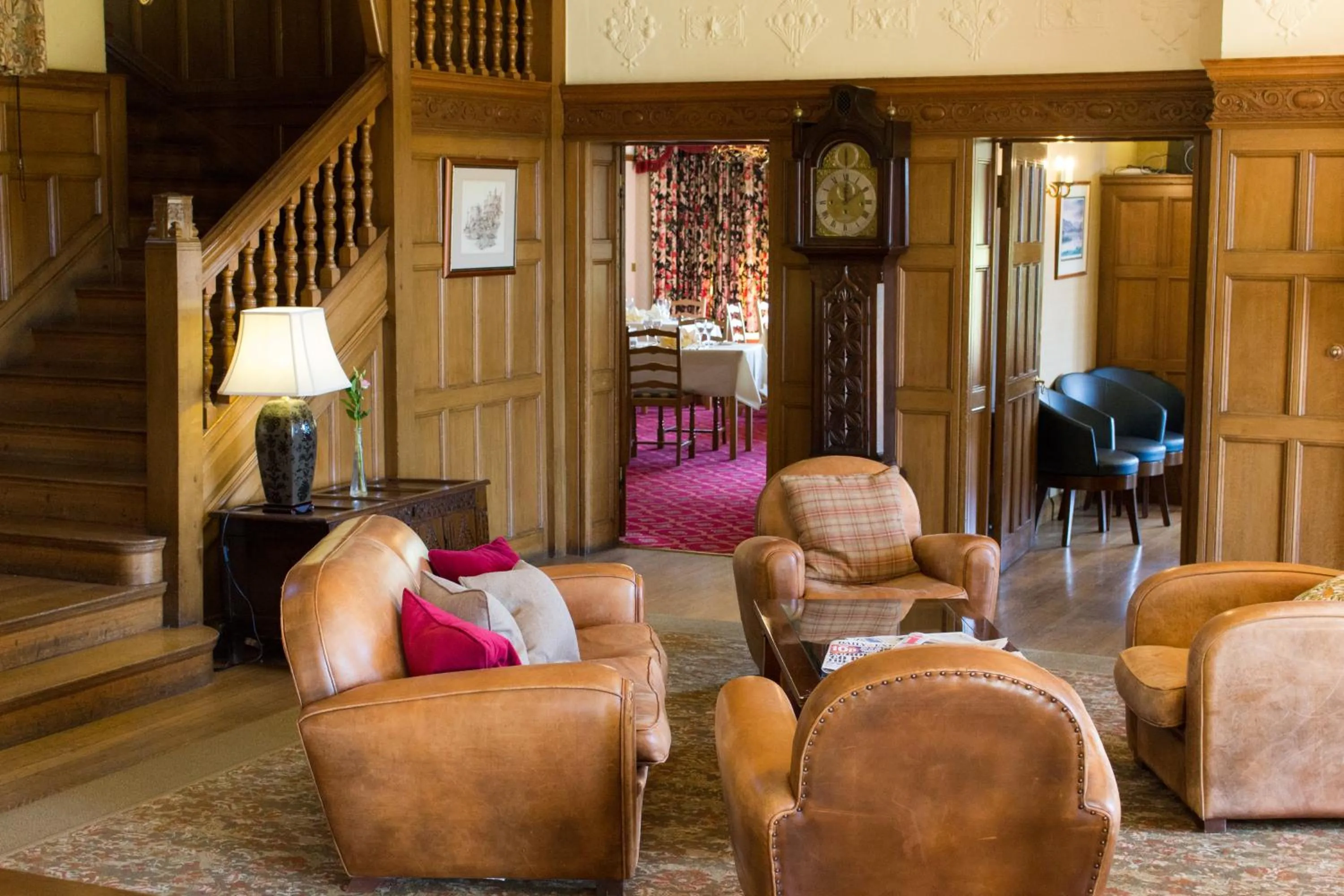Communal lounge/ TV room in Cragwood Country House Hotel