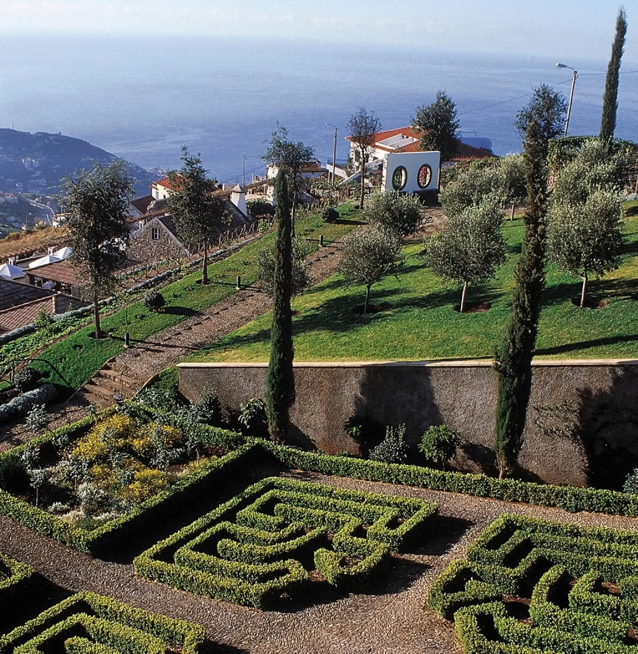 Bird's eye view in Quinta do Estreito