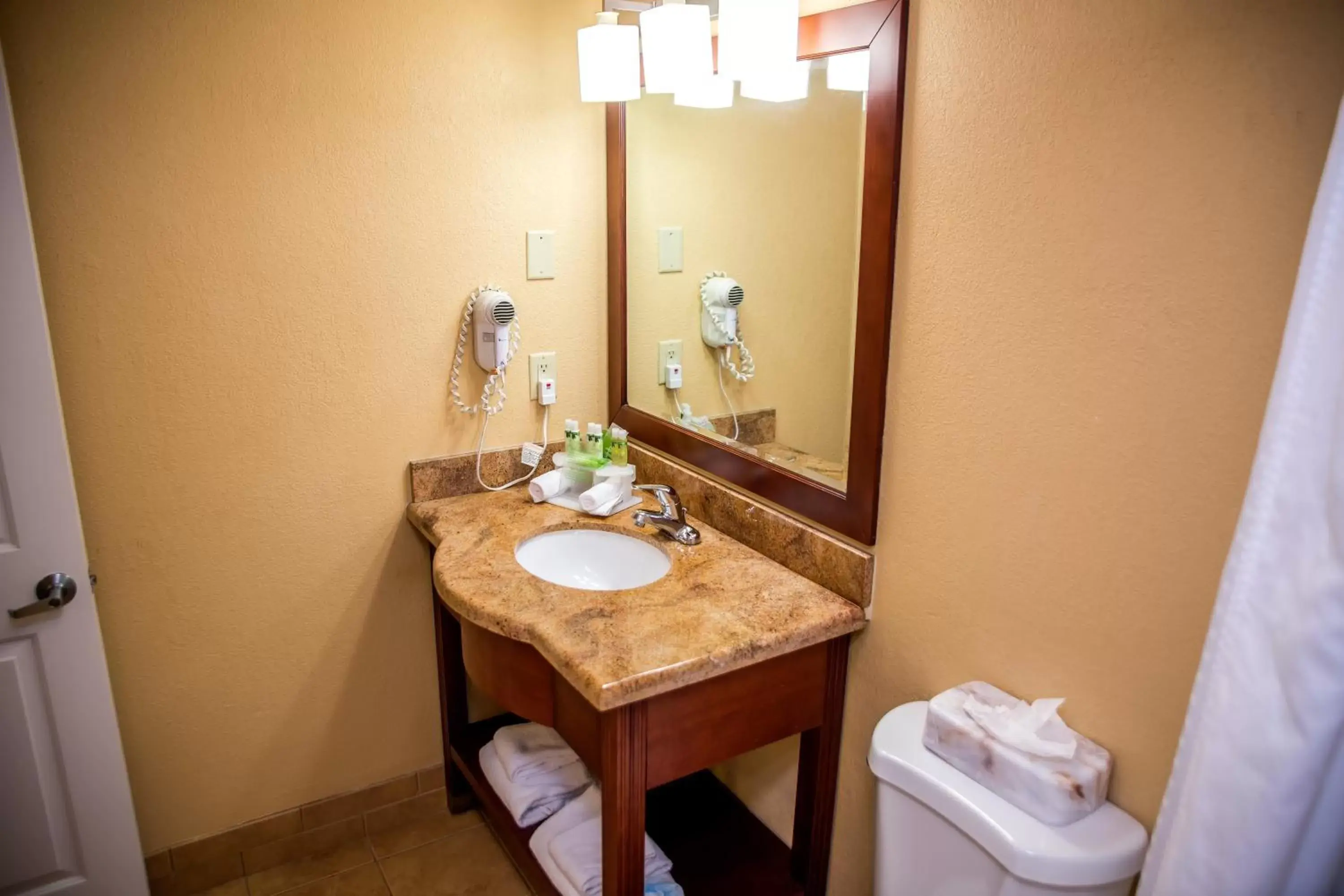 Photo of the whole room, Bathroom in Holiday Inn Express Hotel & Suites Cocoa Beach, an IHG Hotel